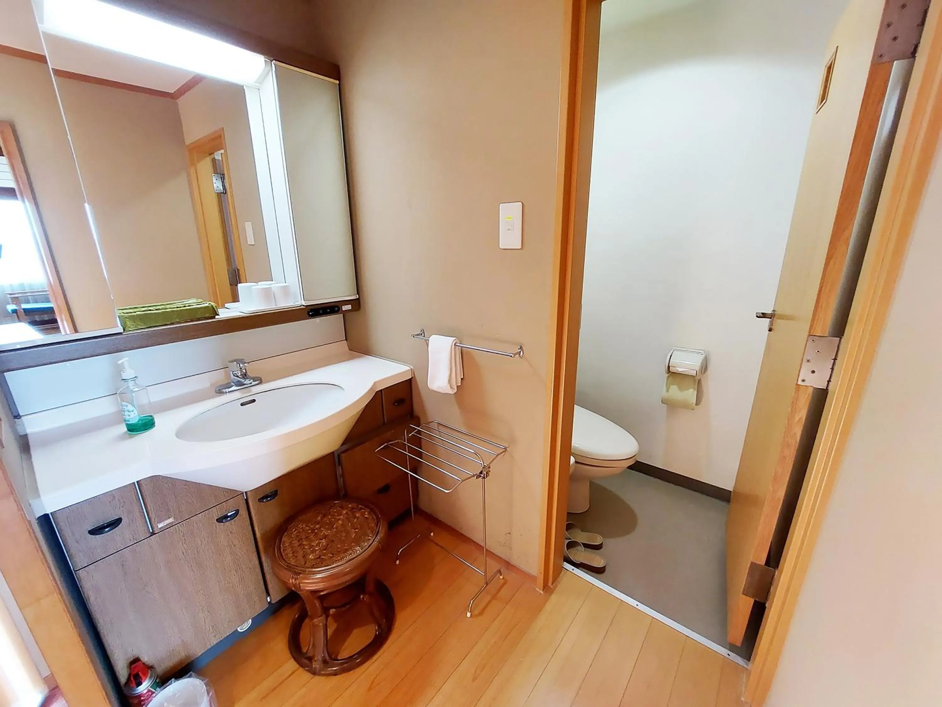 Toilet in Ikoi no Mura Heritage Minoyama