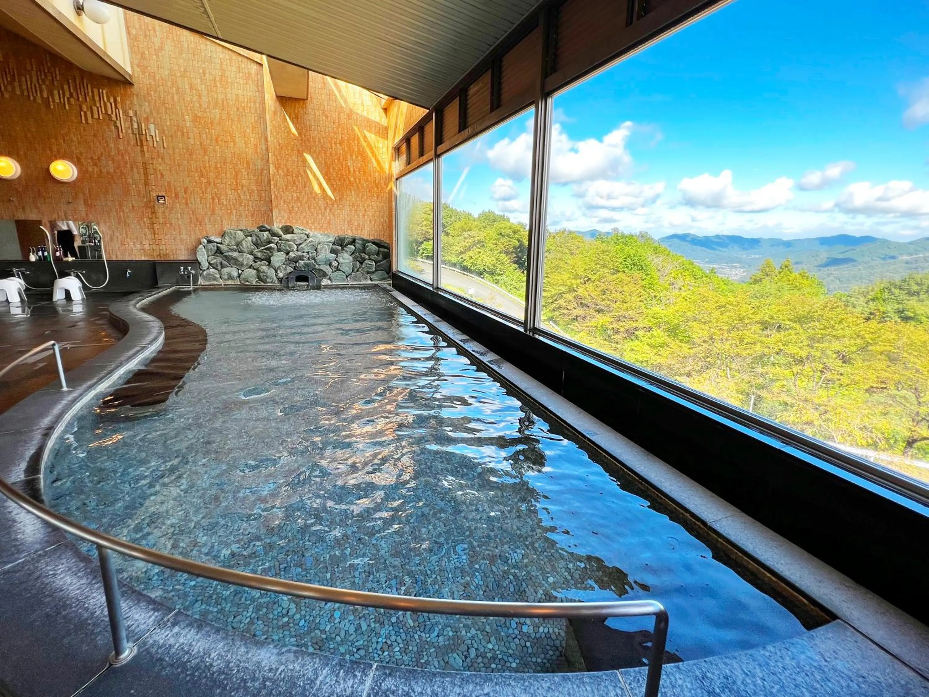 Natural landscape in Ikoi no Mura Heritage Minoyama