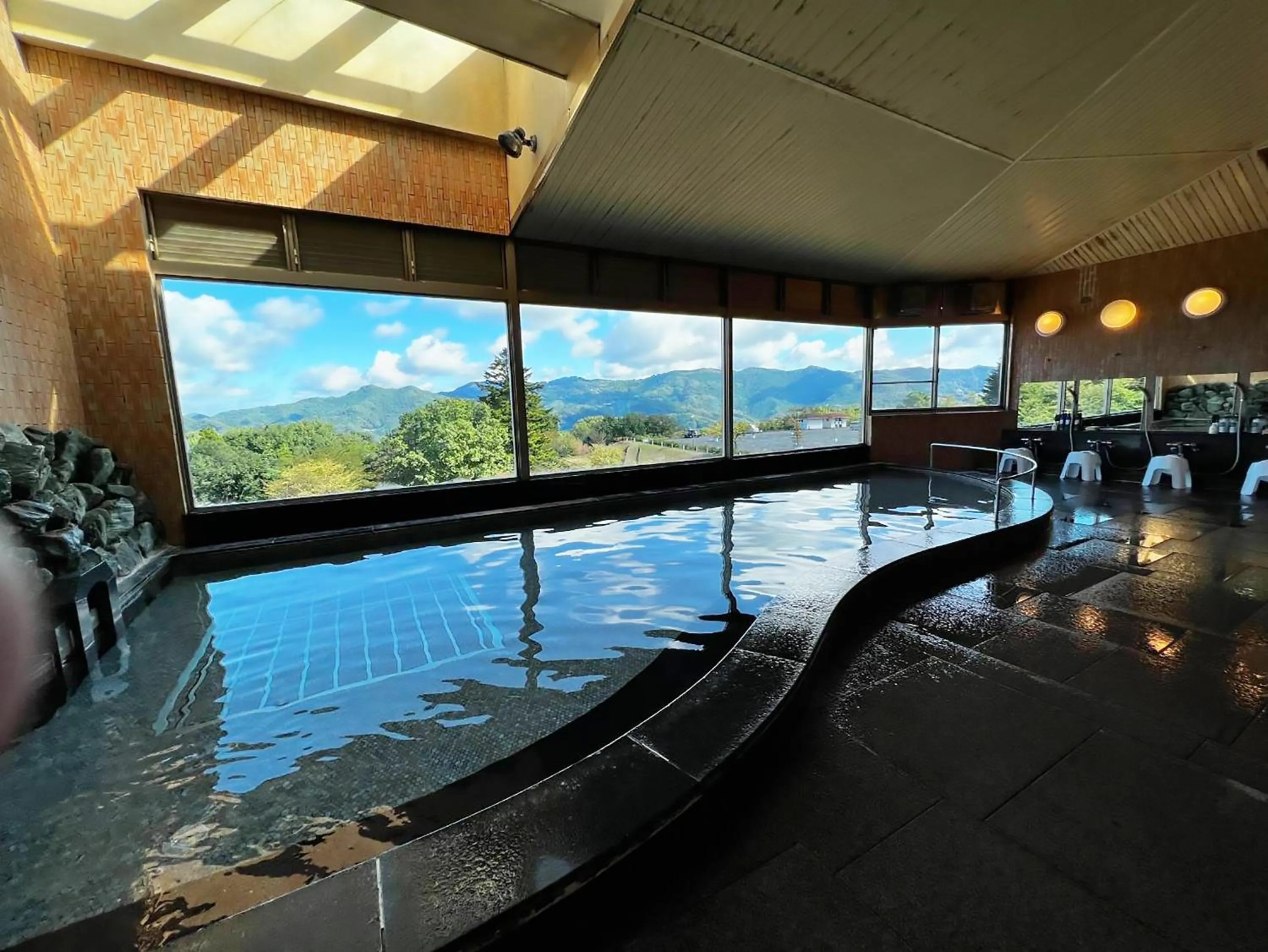 Natural landscape in Ikoi no Mura Heritage Minoyama