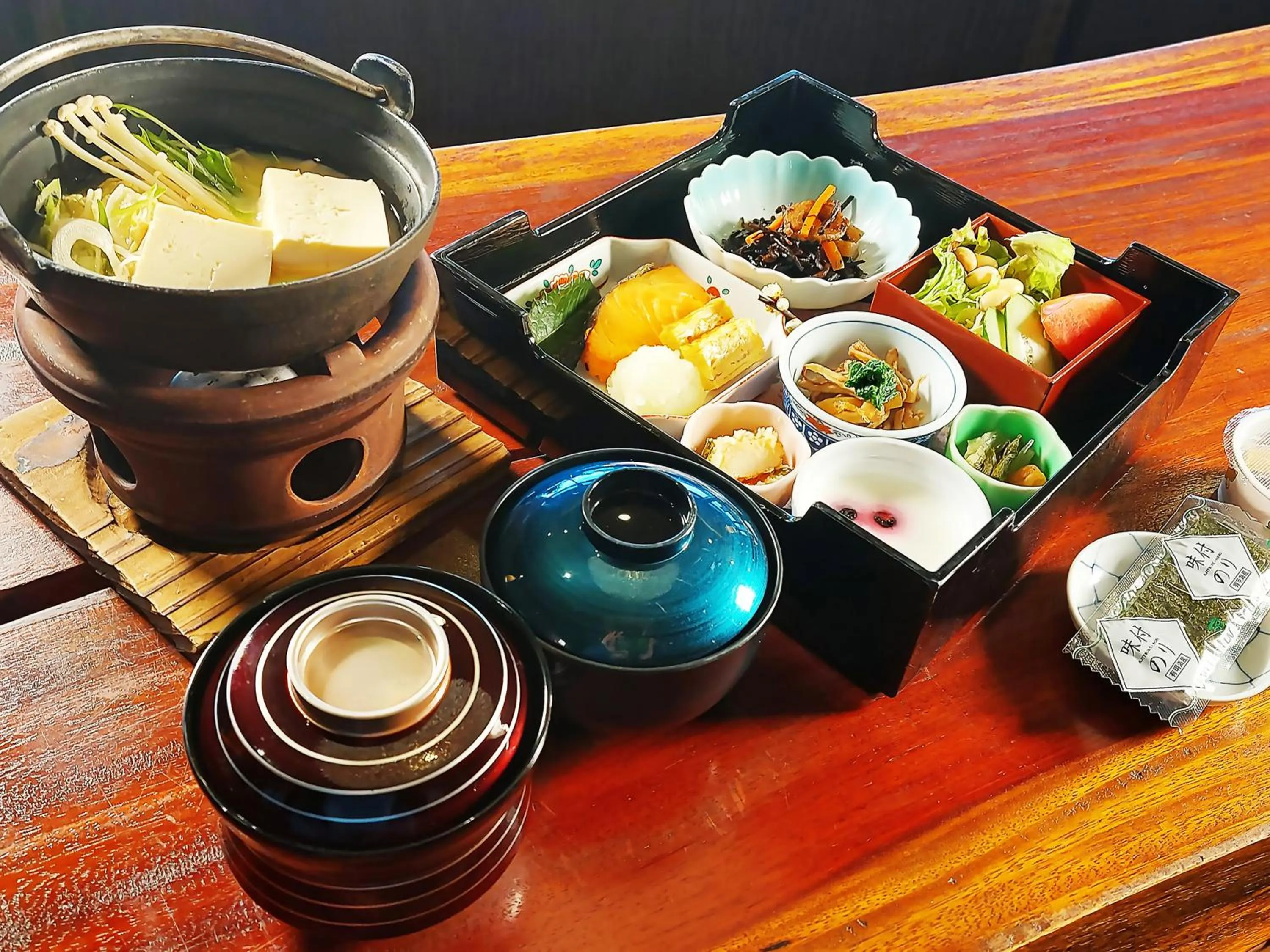 Food and drinks in Ikoi no Mura Heritage Minoyama