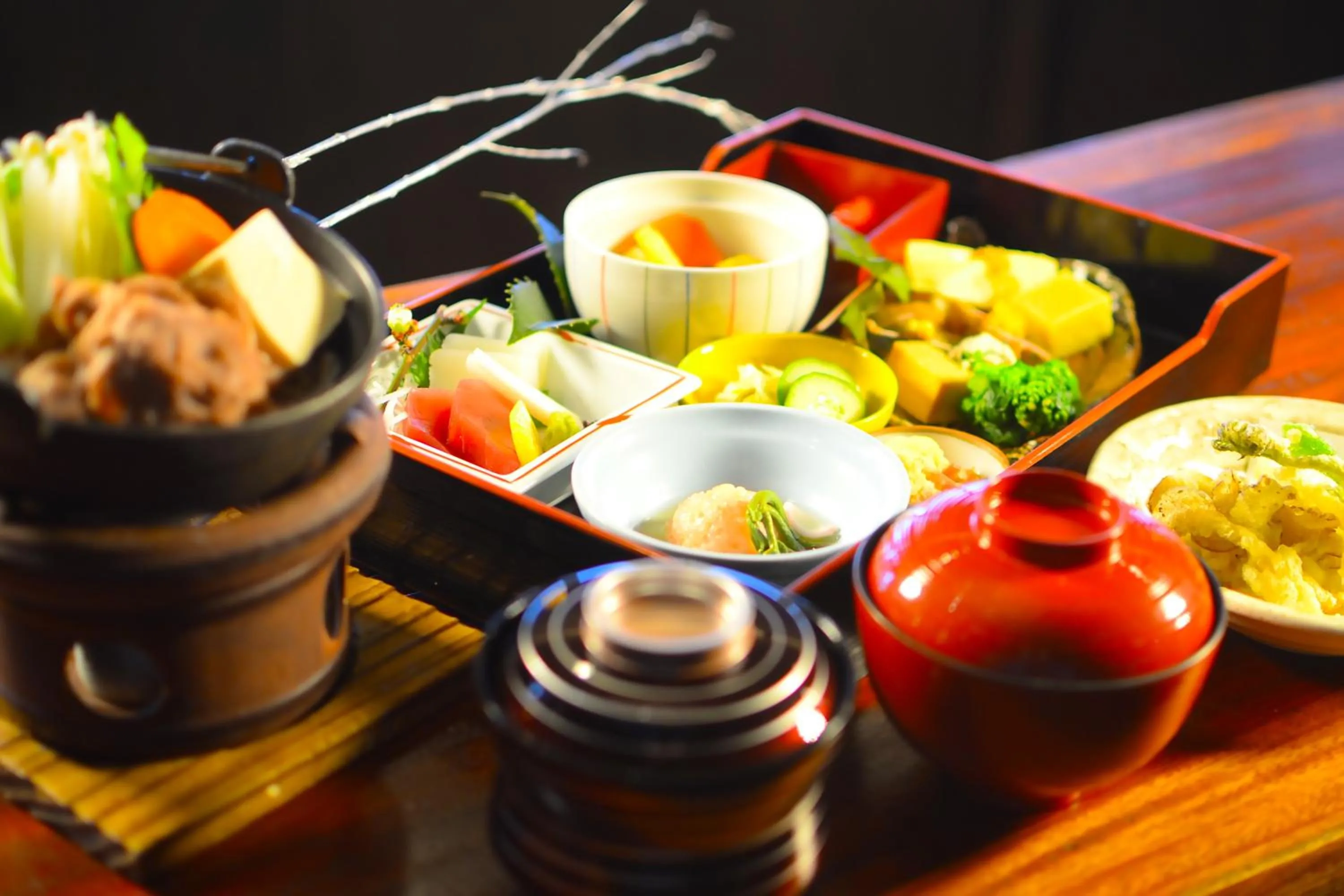 Food and drinks in Ikoi no Mura Heritage Minoyama