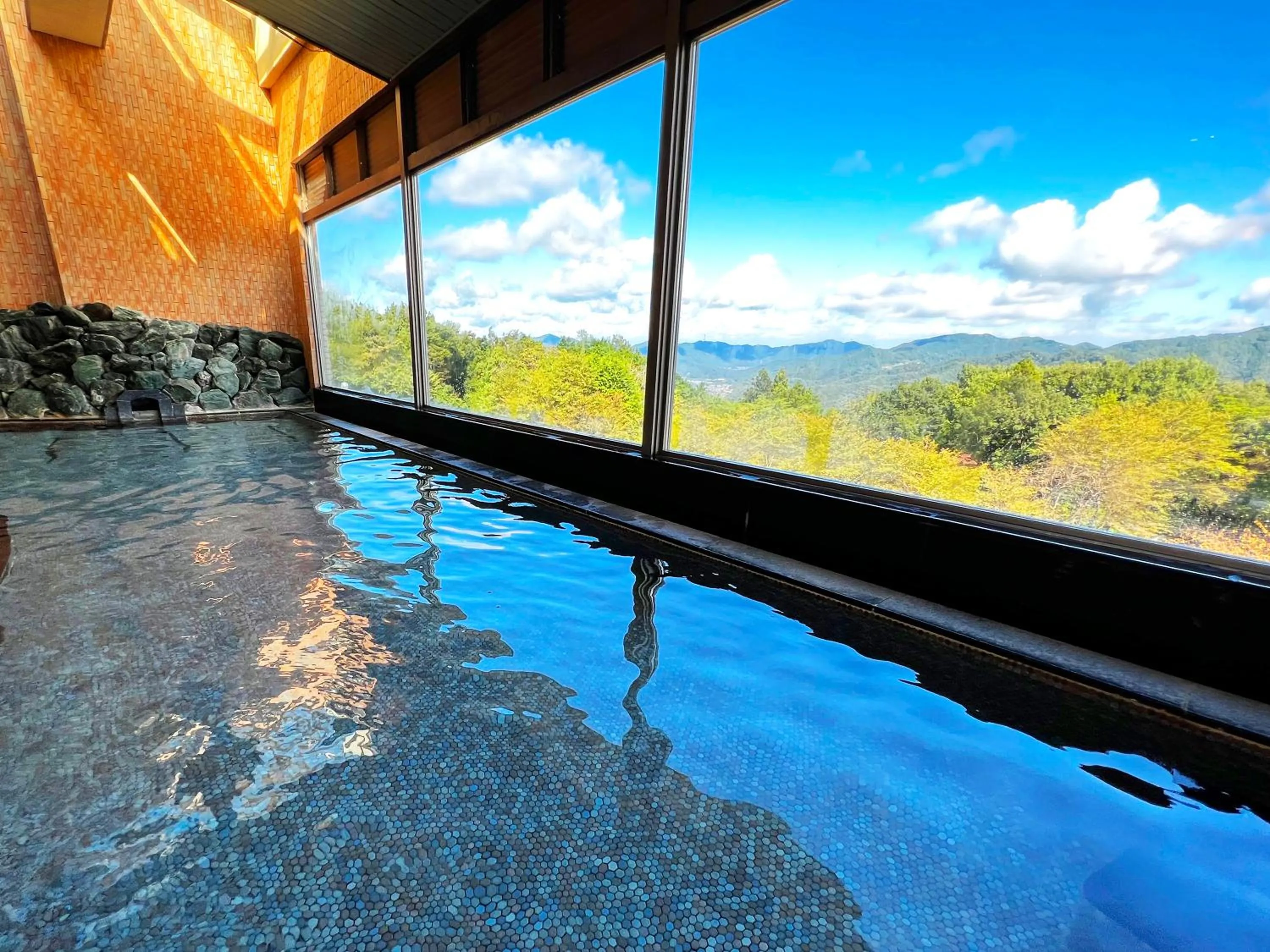 Natural landscape in Ikoi no Mura Heritage Minoyama