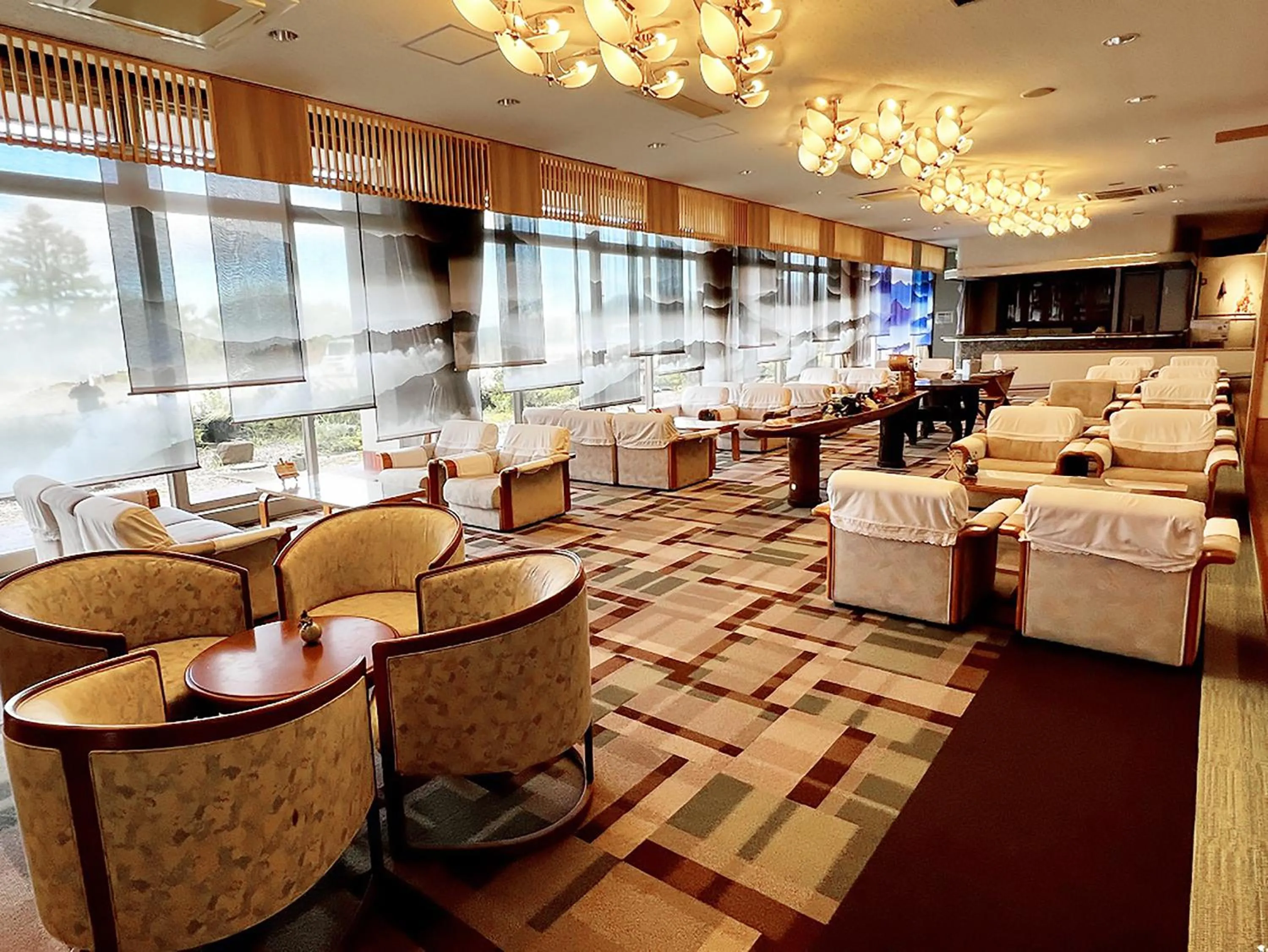 Lounge or bar in Ikoi no Mura Heritage Minoyama