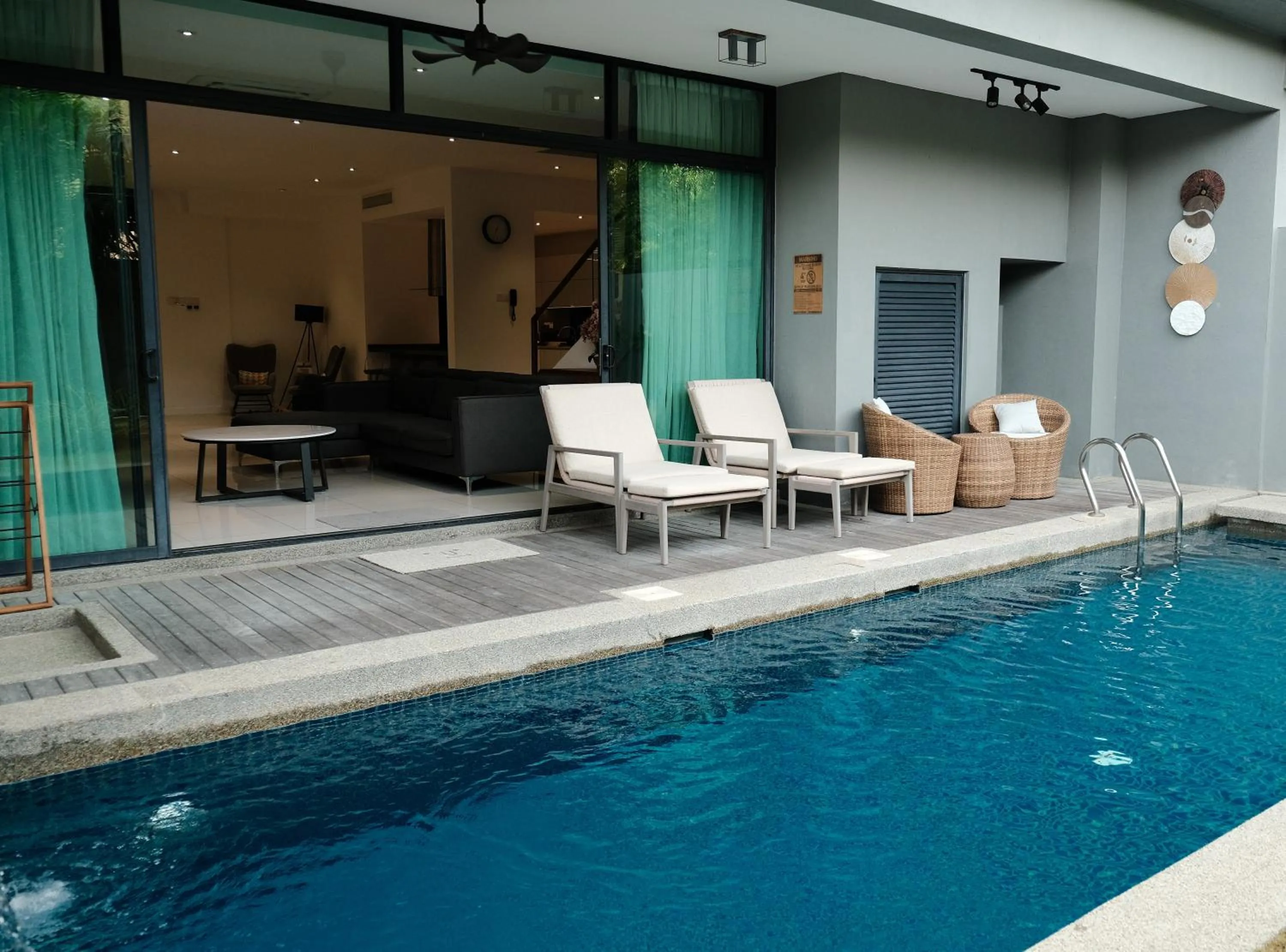 Patio in La Villa Langkawi - Private Pool