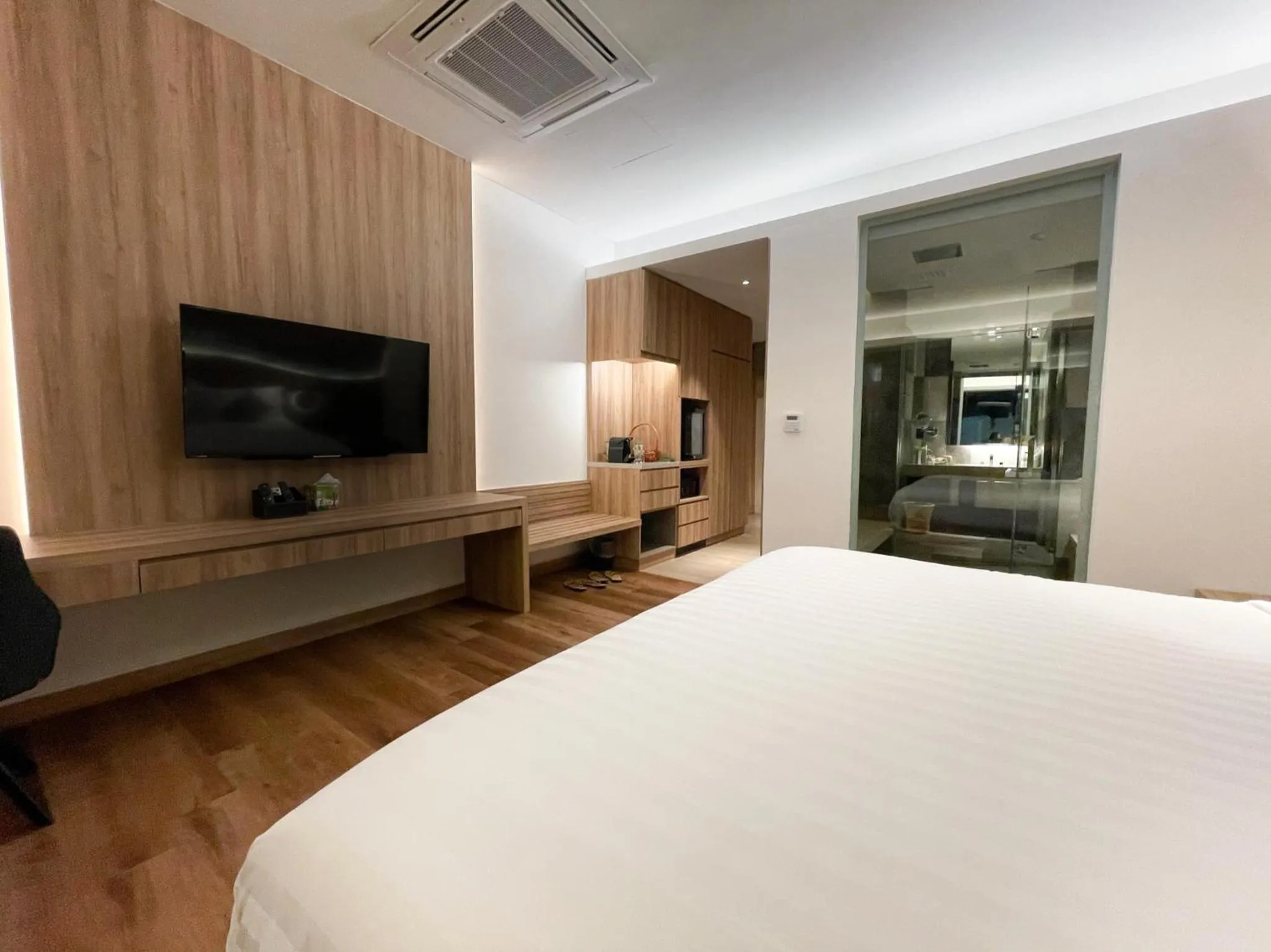 Bed in La Villa Langkawi - Private Pool