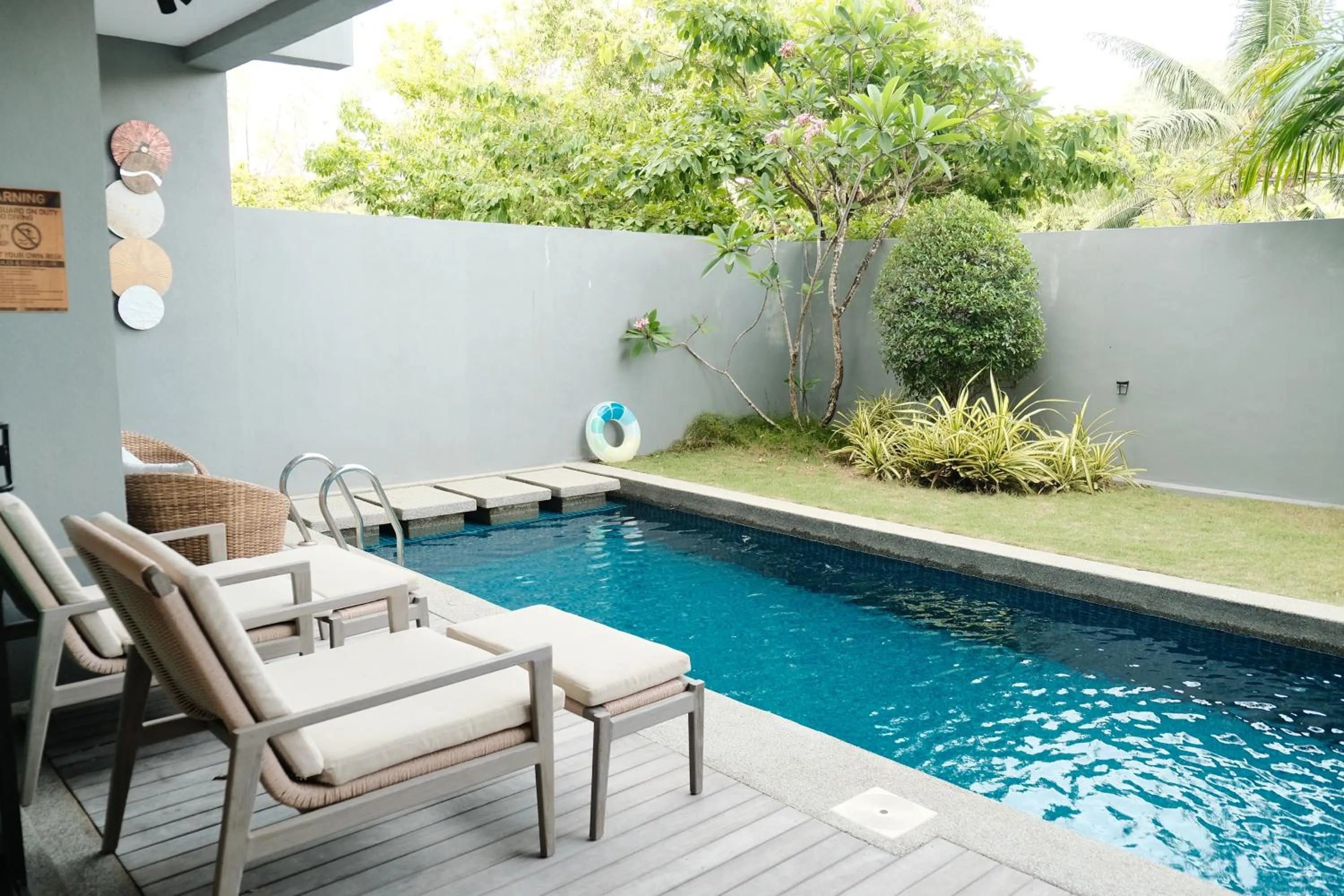 Patio in La Villa Langkawi - Private Pool