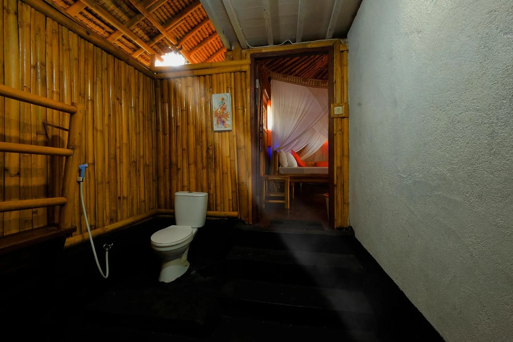 Toilet in Rinjani Beach Eco Resort