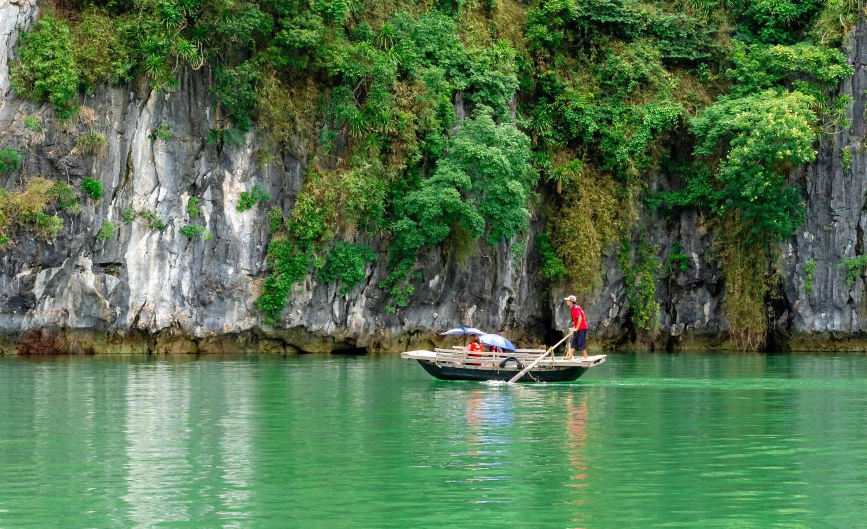 Natural landscape in Halong Fantasea Cruise