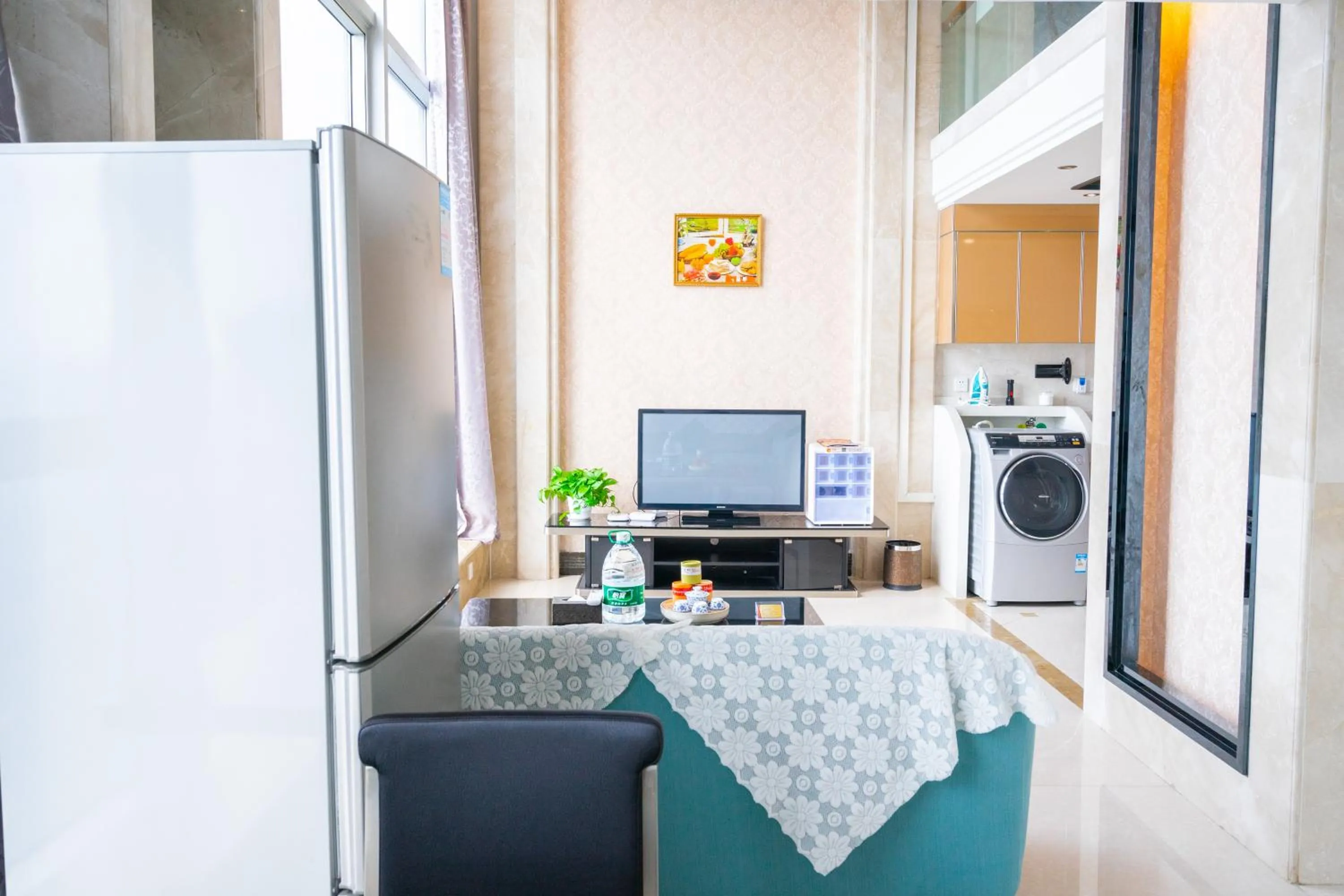 TV and multimedia in Louidon Mega Apartment Of Kam Rueng Plaza - Sunshine Apartment