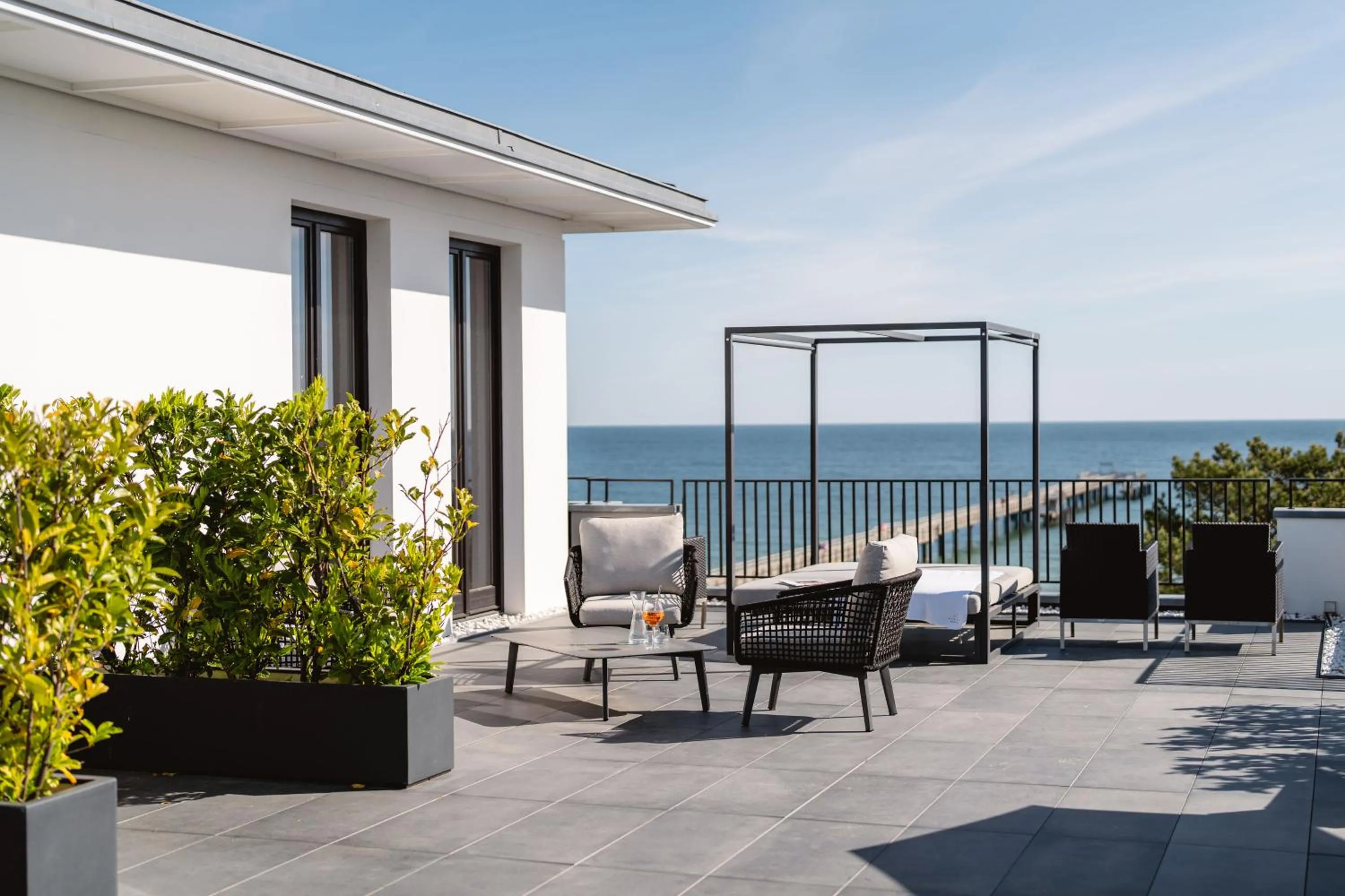 Balcony/Terrace in A-ROSA Hotel Ceres am Meer - Adults Only