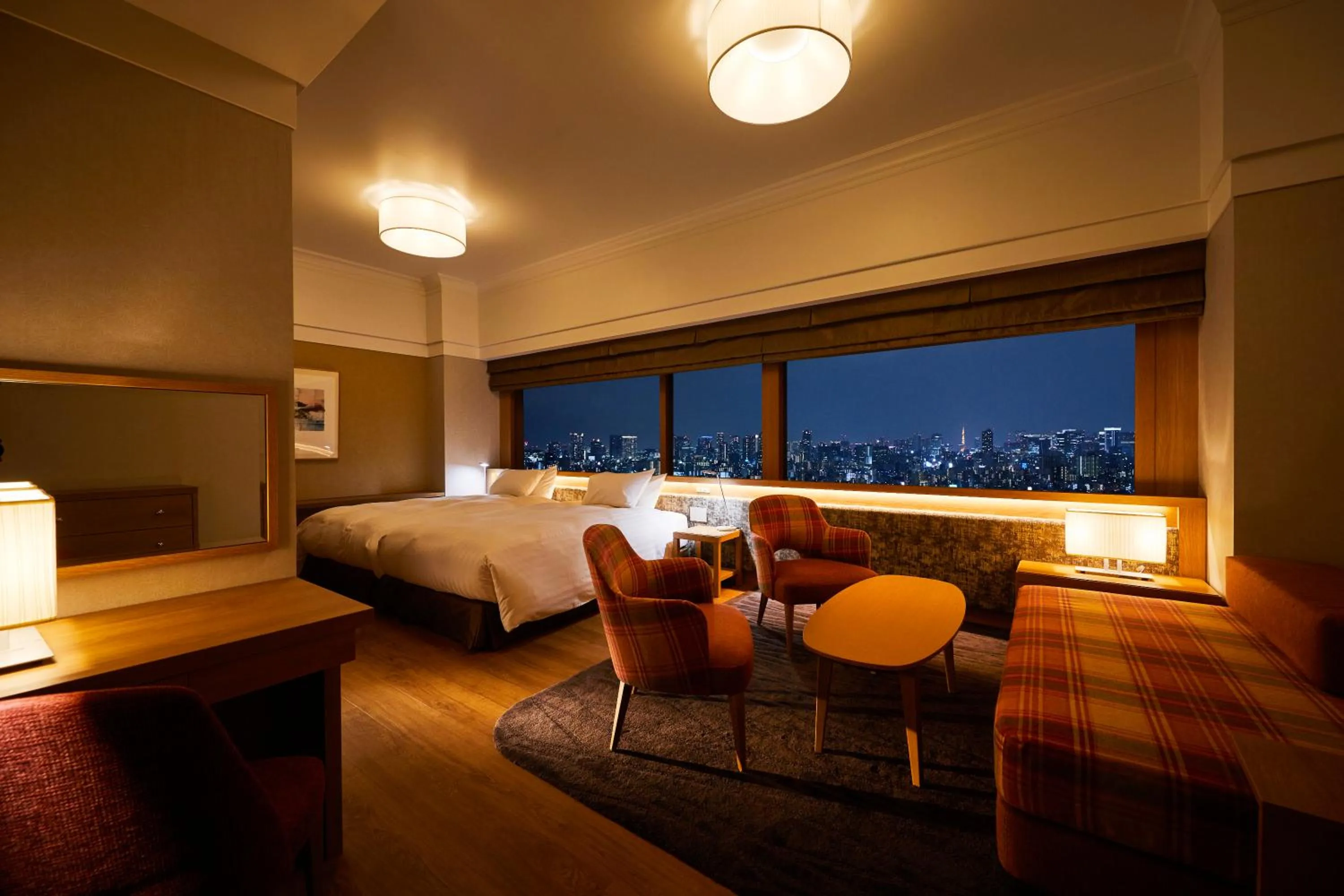 City view, Bed in Tobu Hotel Levant Tokyo