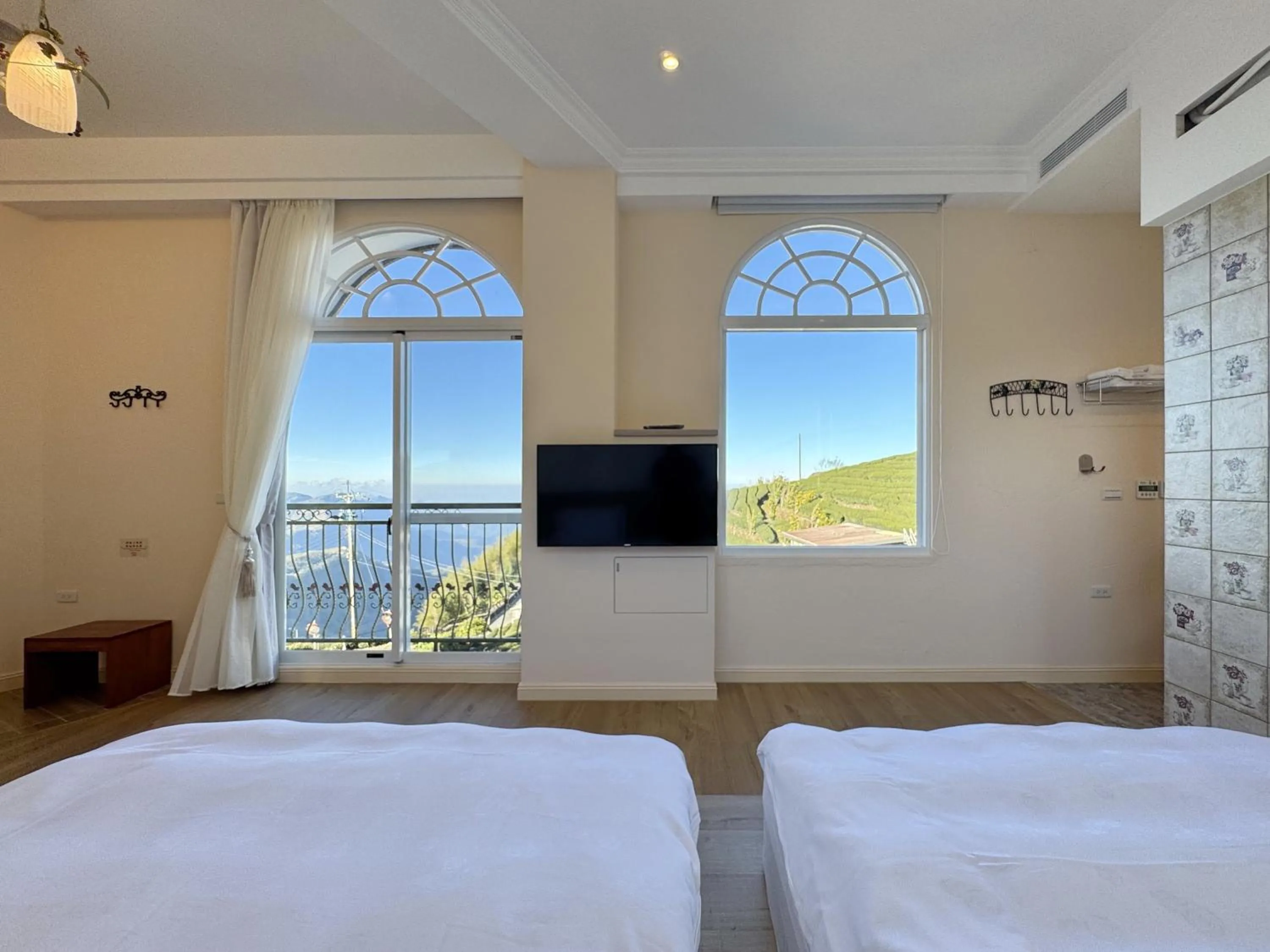 Bed in Alishan B&B YunMinGi