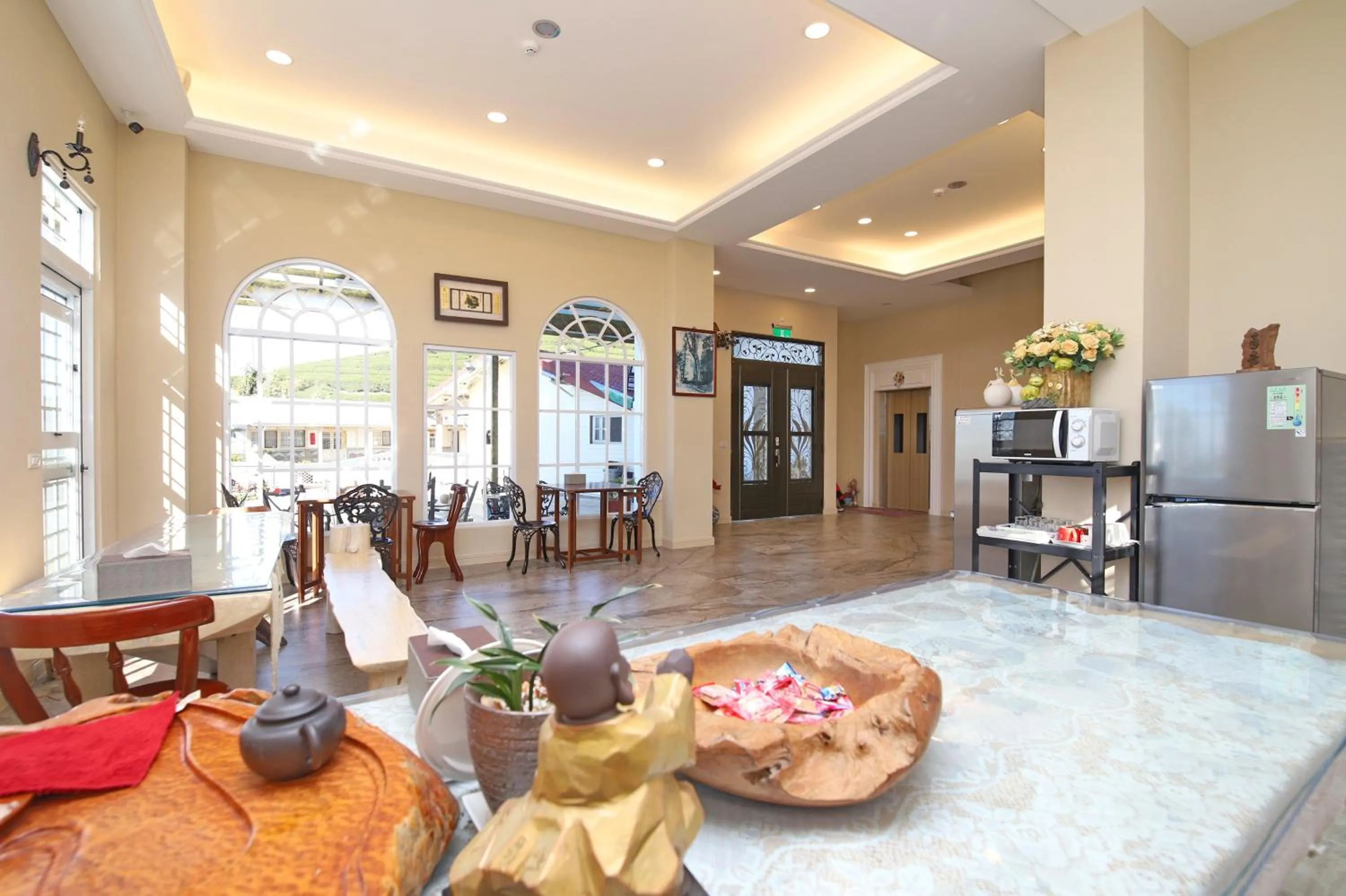 Living room in Alishan B&B YunMinGi