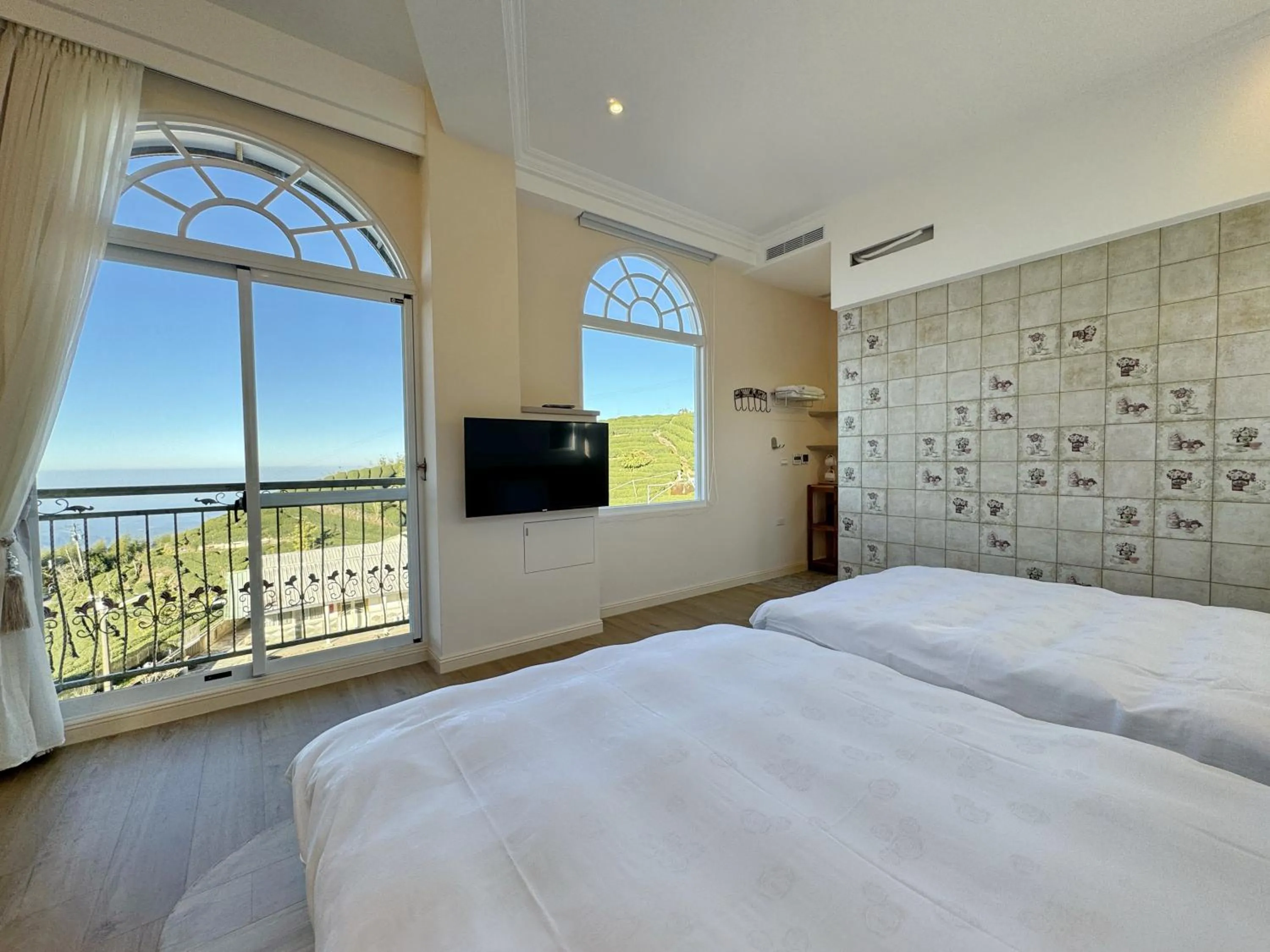 Bed in Alishan B&B YunMinGi