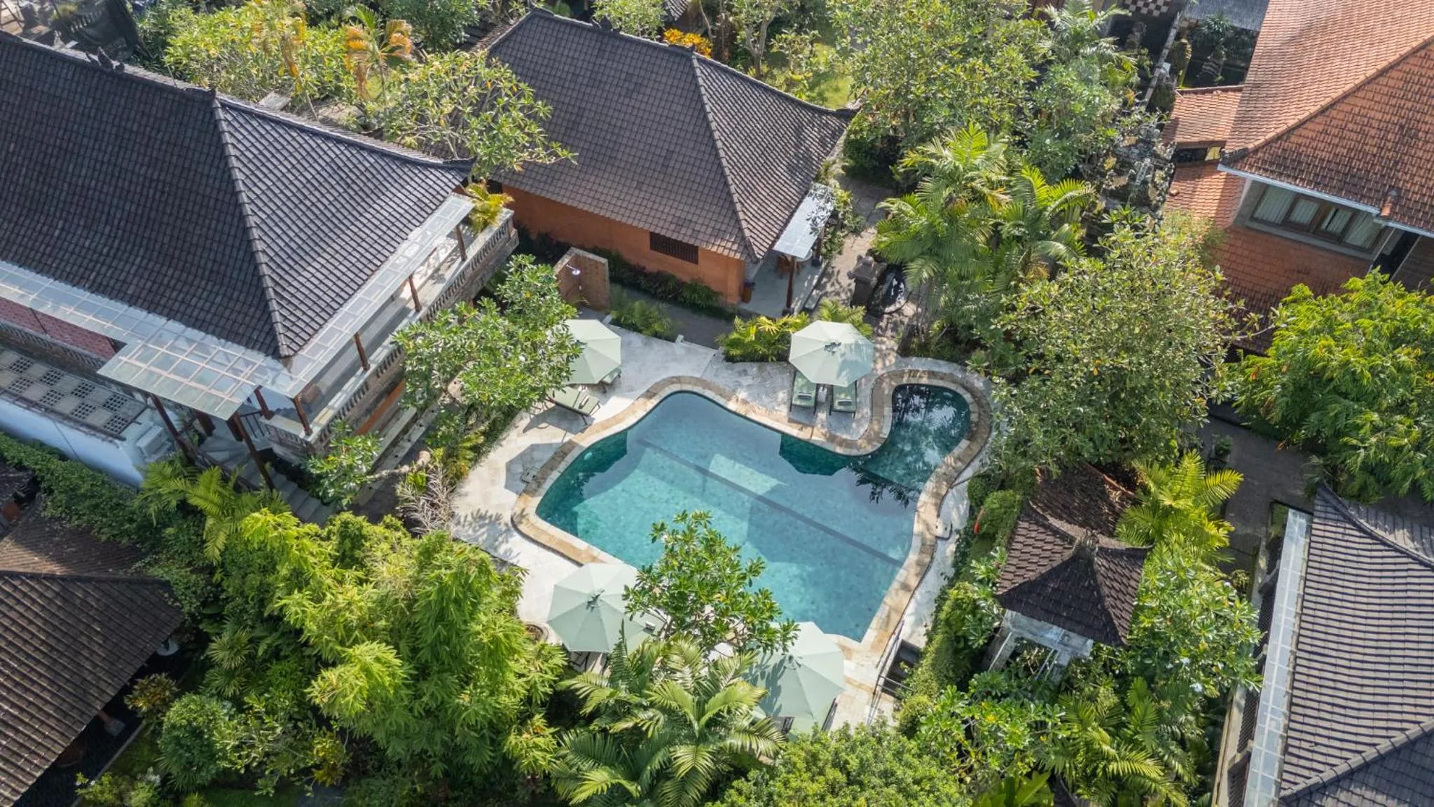 Swimming pool in Puri Saraswati Dijiwa Ubud