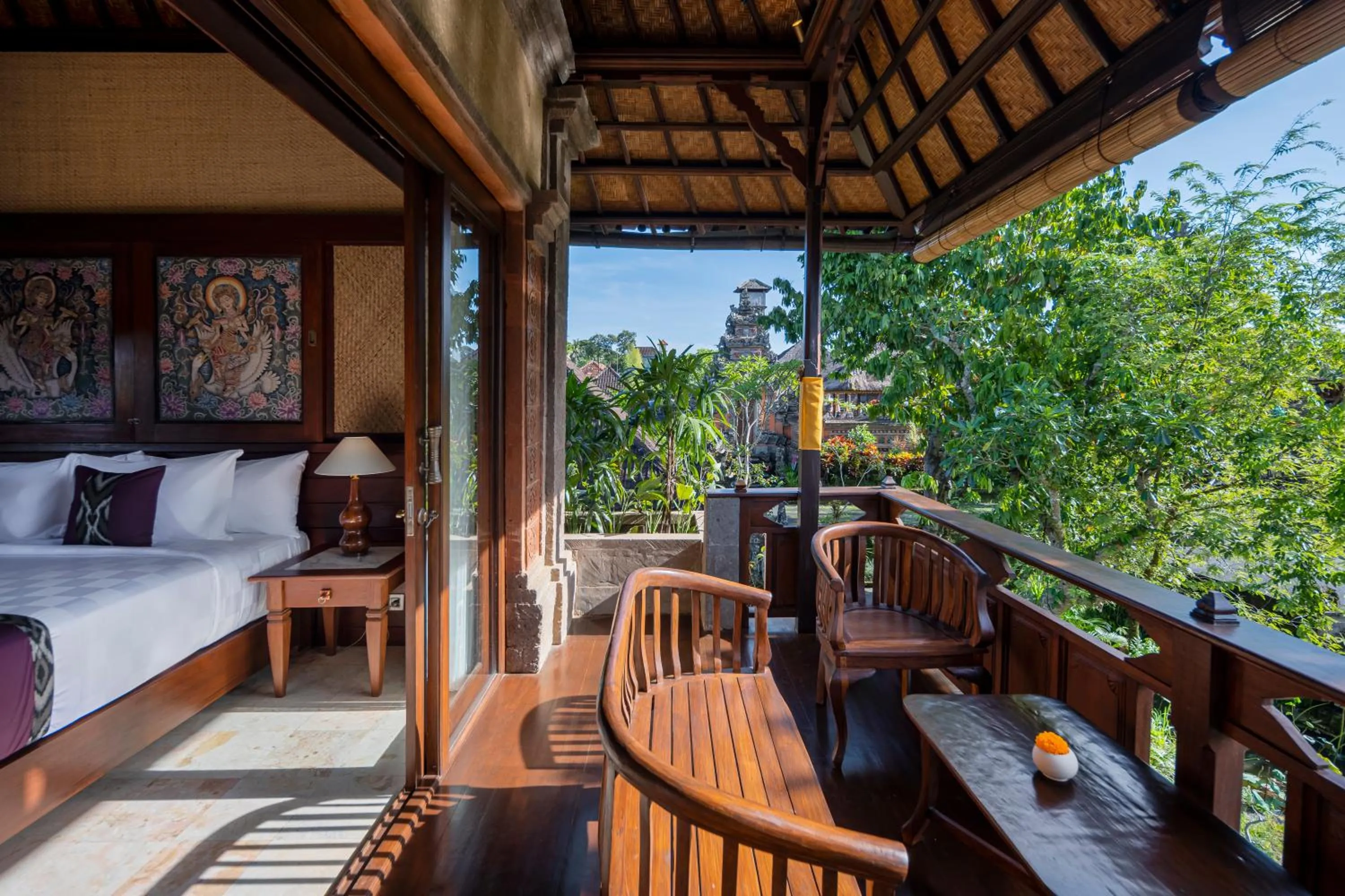 Balcony/Terrace in Puri Saraswati Dijiwa Ubud