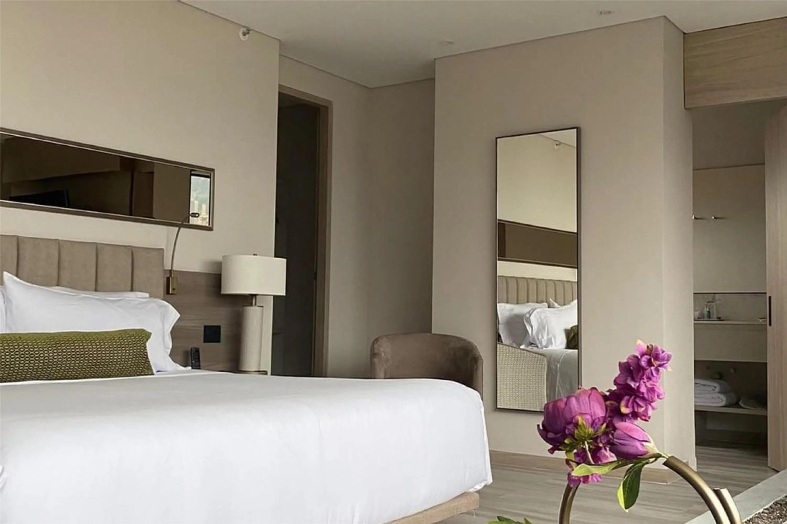 Bed in York Medellin, Curio Collection by Hilton