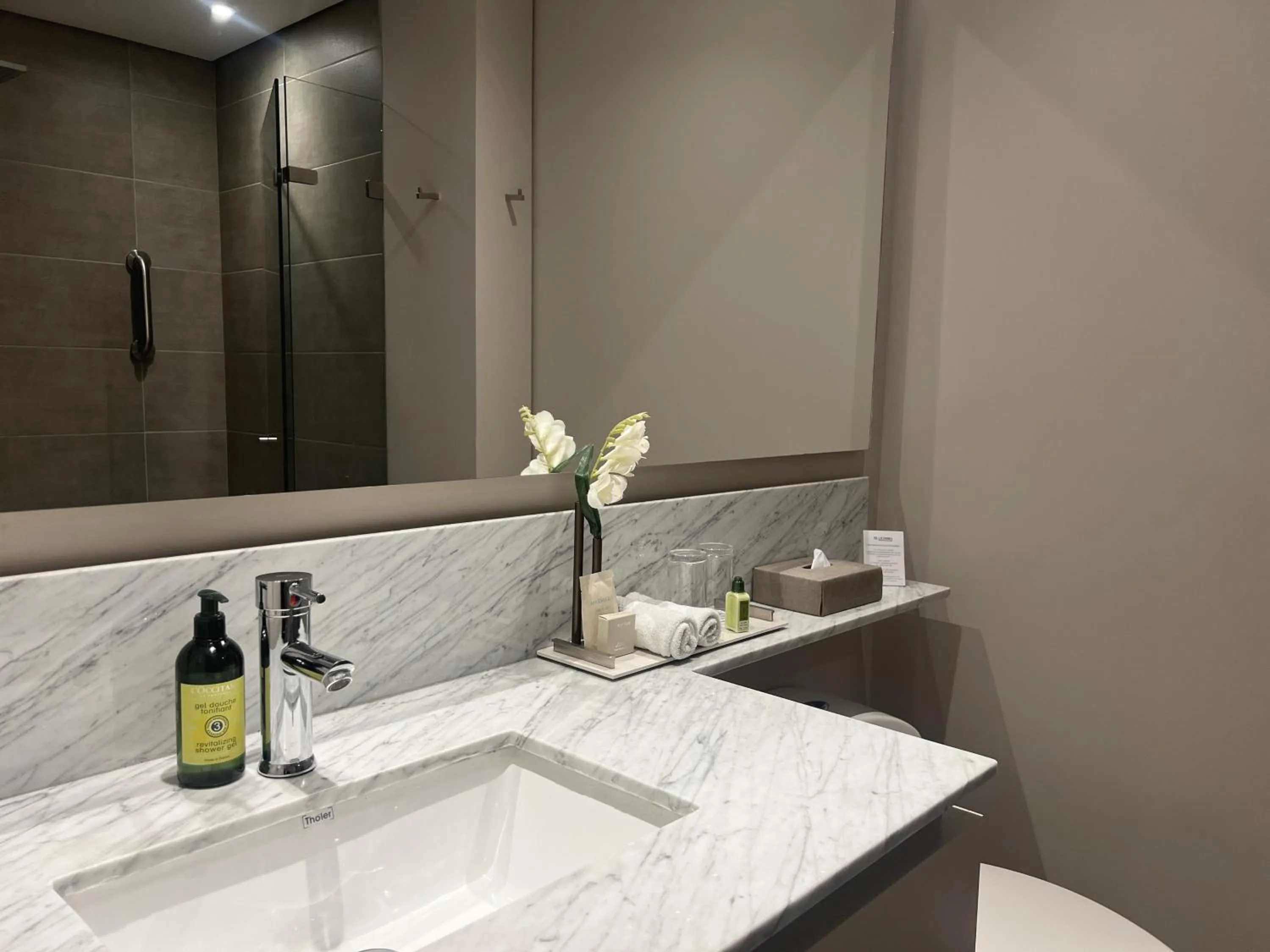 Bathroom in York Medellin, Curio Collection by Hilton