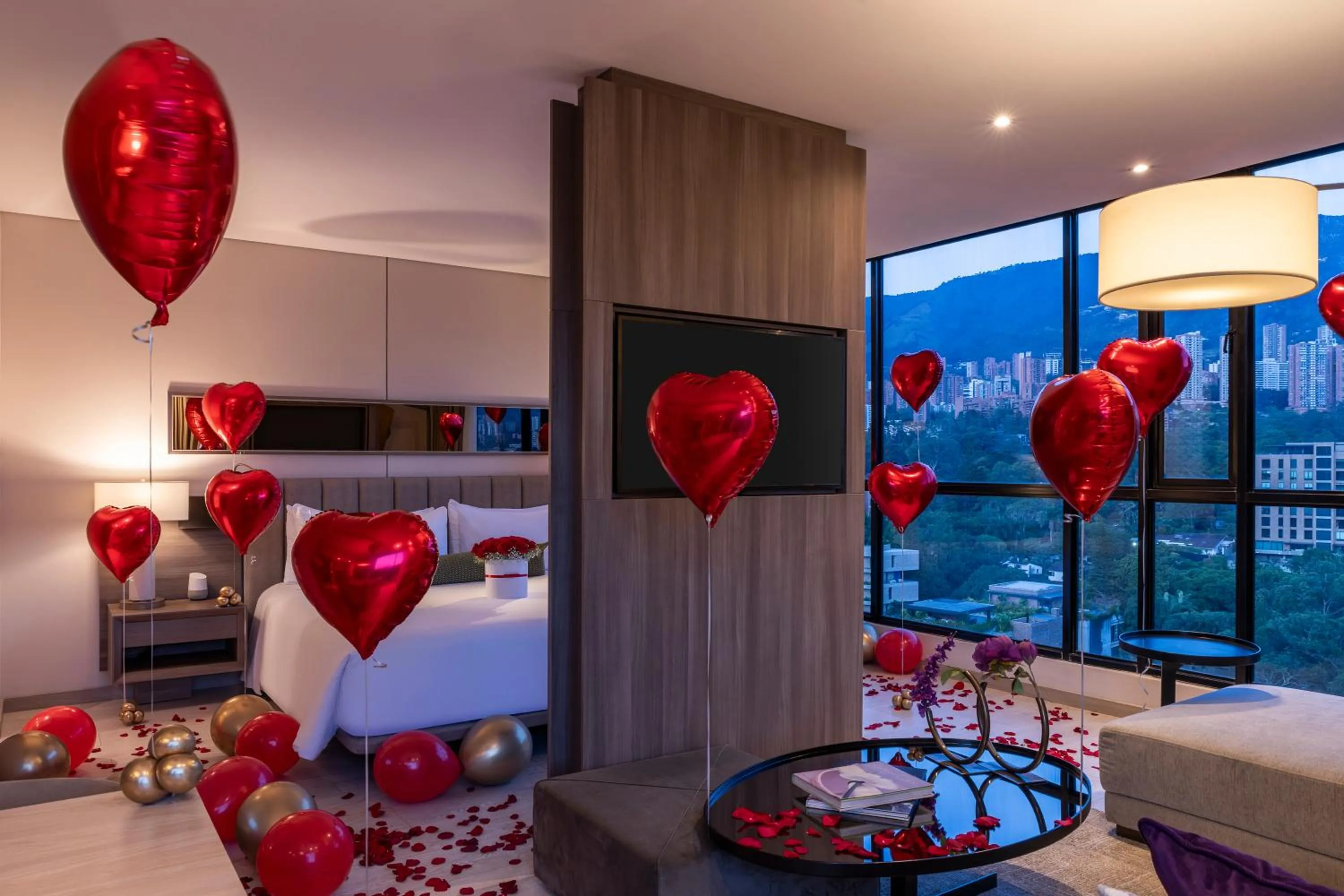 Bed in Hotel York Luxury Suites Medellin by Preferred