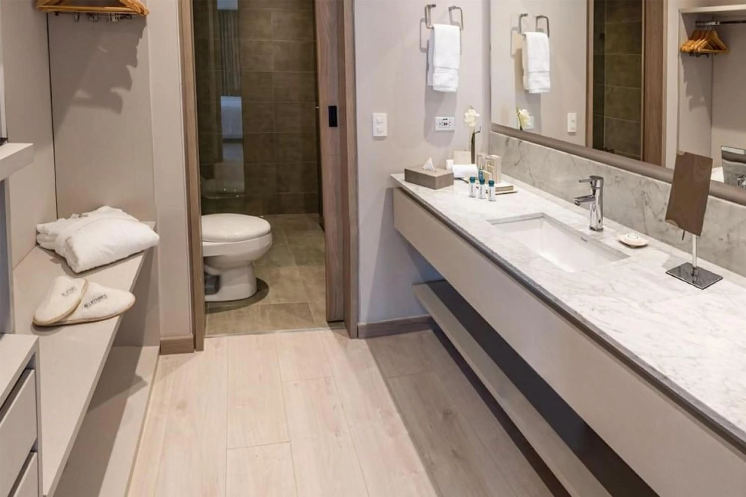 Bathroom in York Medellin, Curio Collection by Hilton