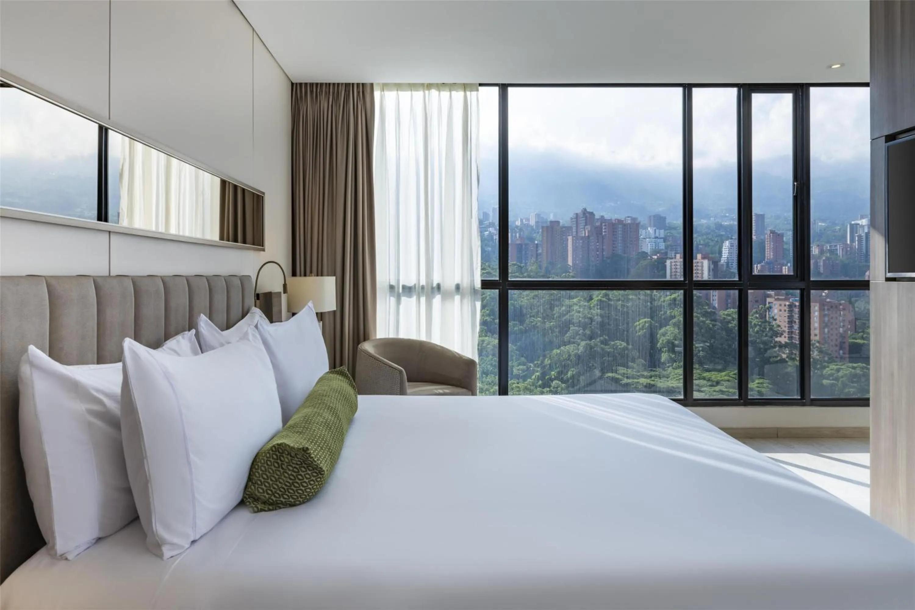 Bed in York Medellin, Curio Collection by Hilton
