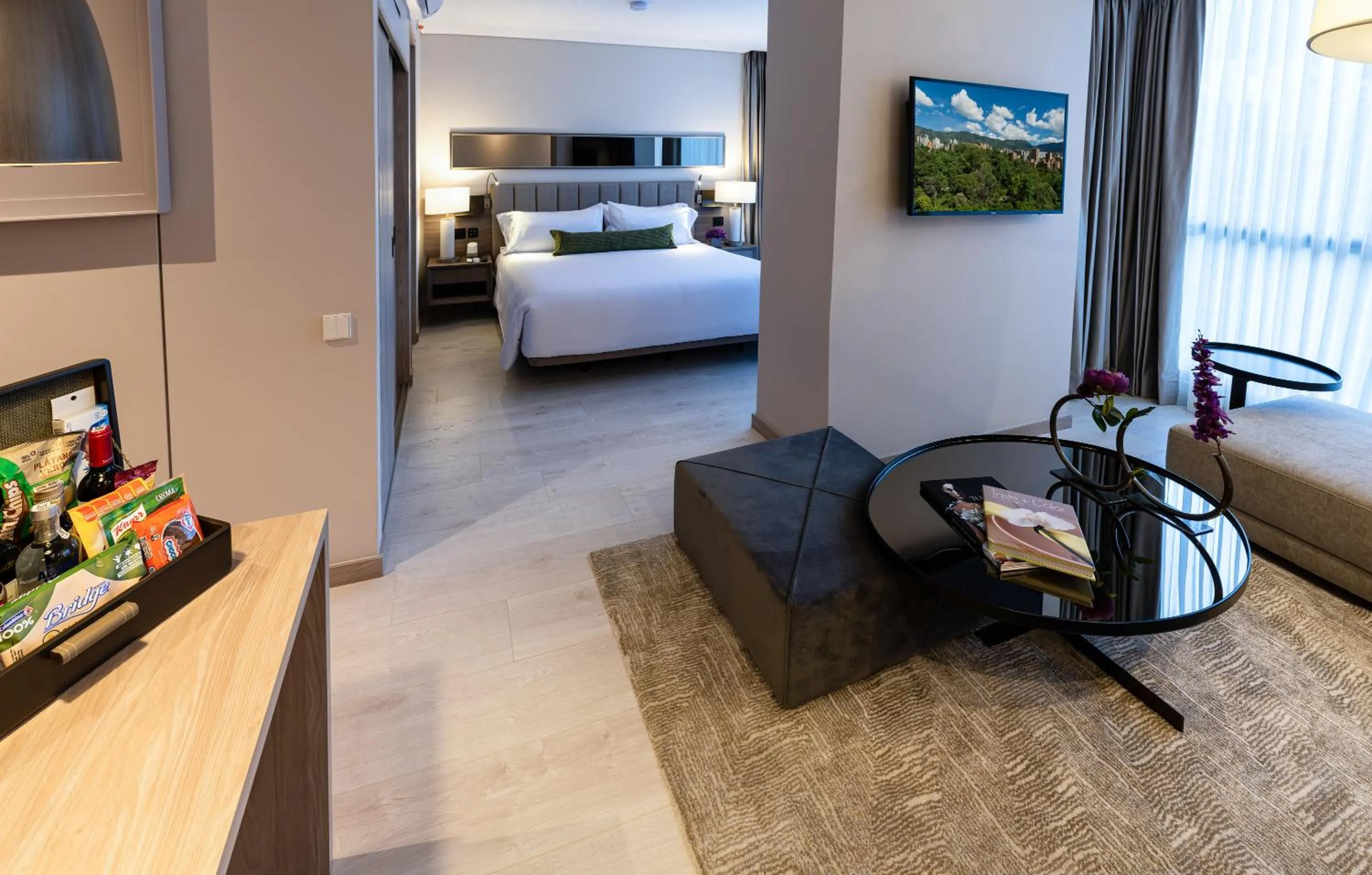 Bedroom, Bed in Hotel York Luxury Suites Medellin by Preferred