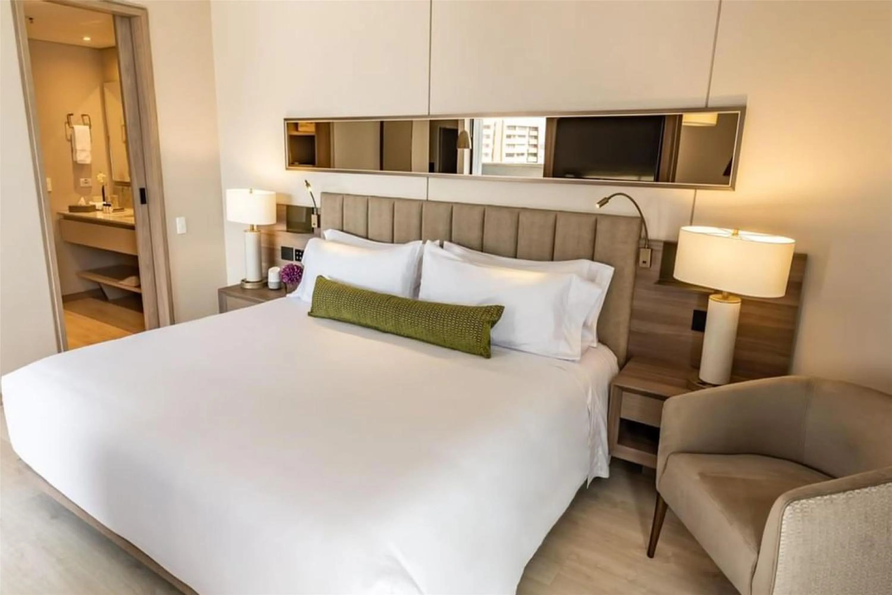 Bed in York Medellin, Curio Collection by Hilton