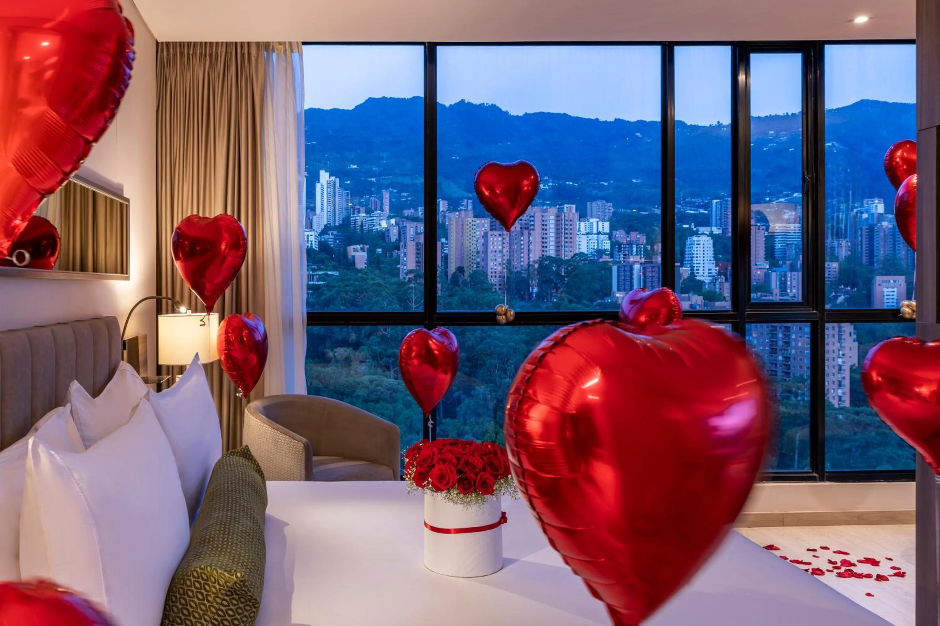 Bedroom in Hotel York Luxury Suites Medellin by Preferred