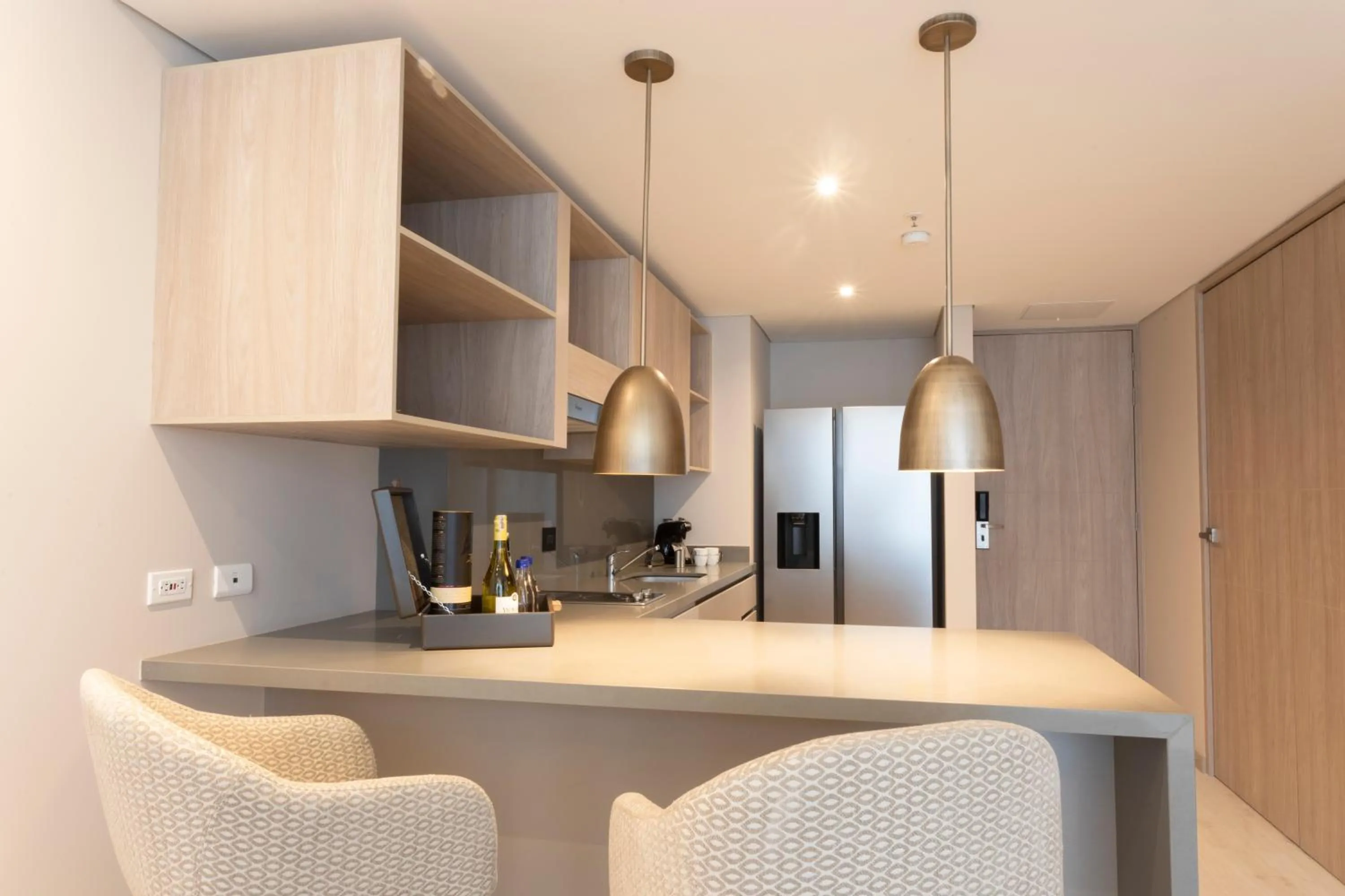 Kitchen or kitchenette in Hotel York Luxury Suites Medellin by Preferred