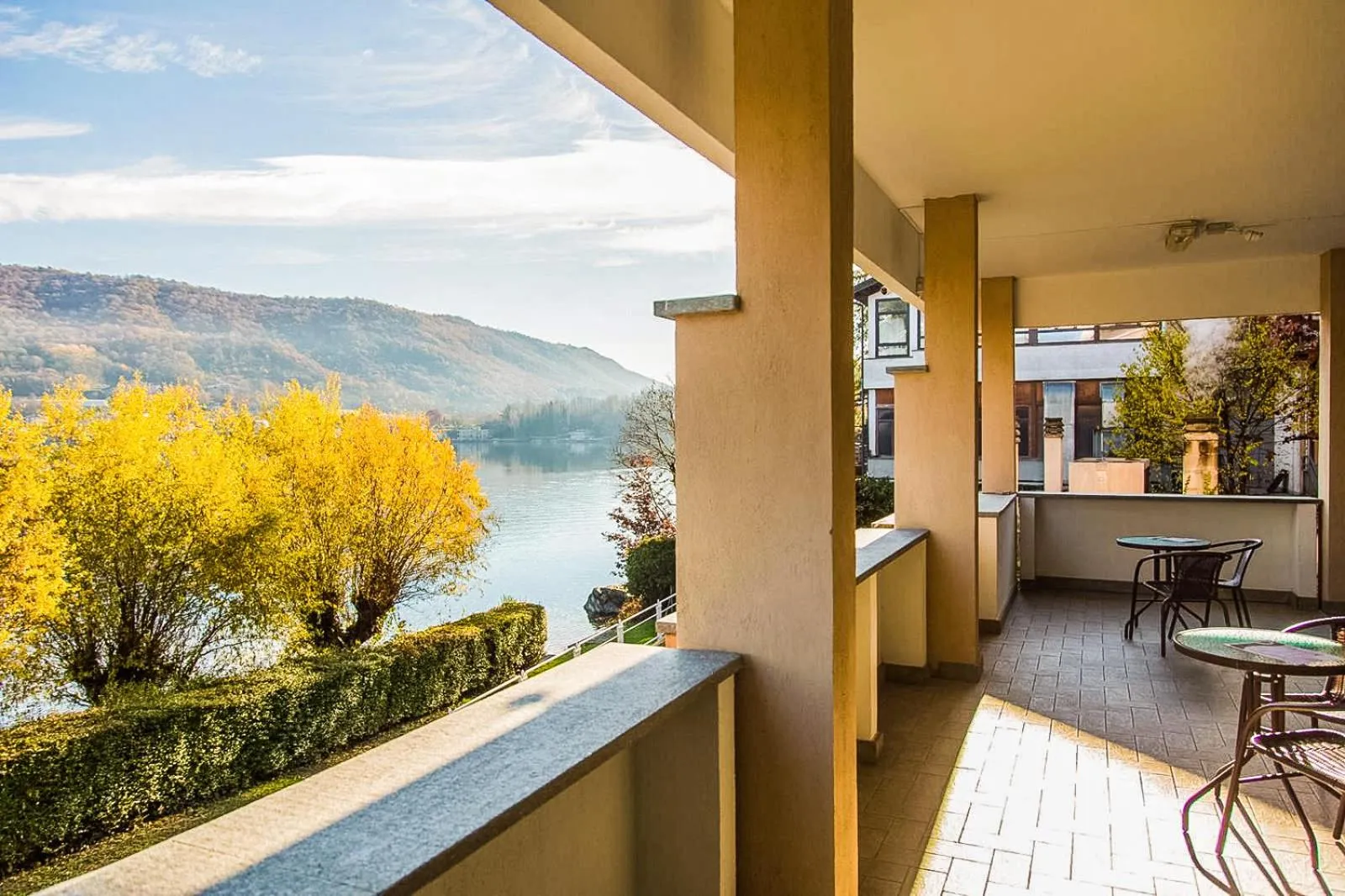 Balcony/Terrace in Hotel Chalet del Lago