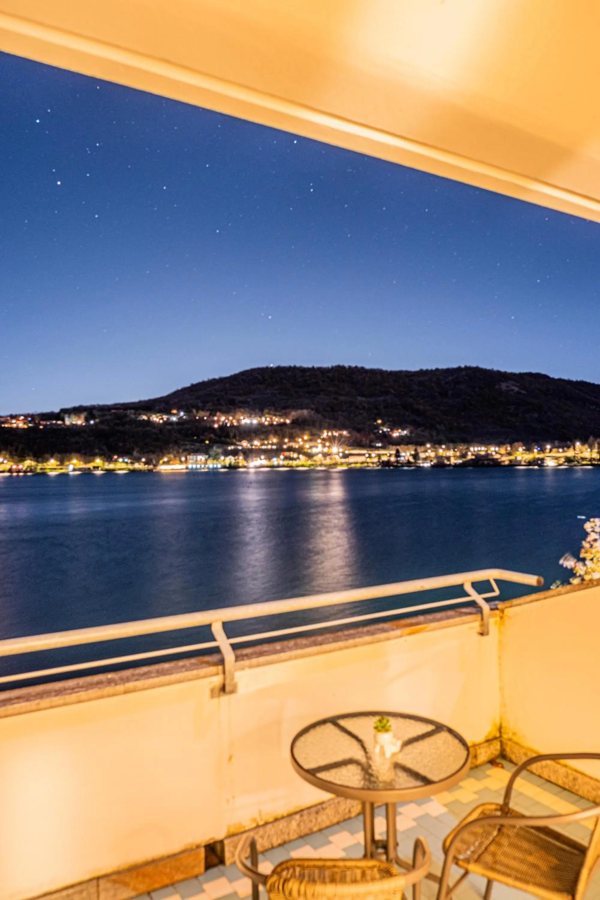 Lake view in Hotel Chalet del Lago