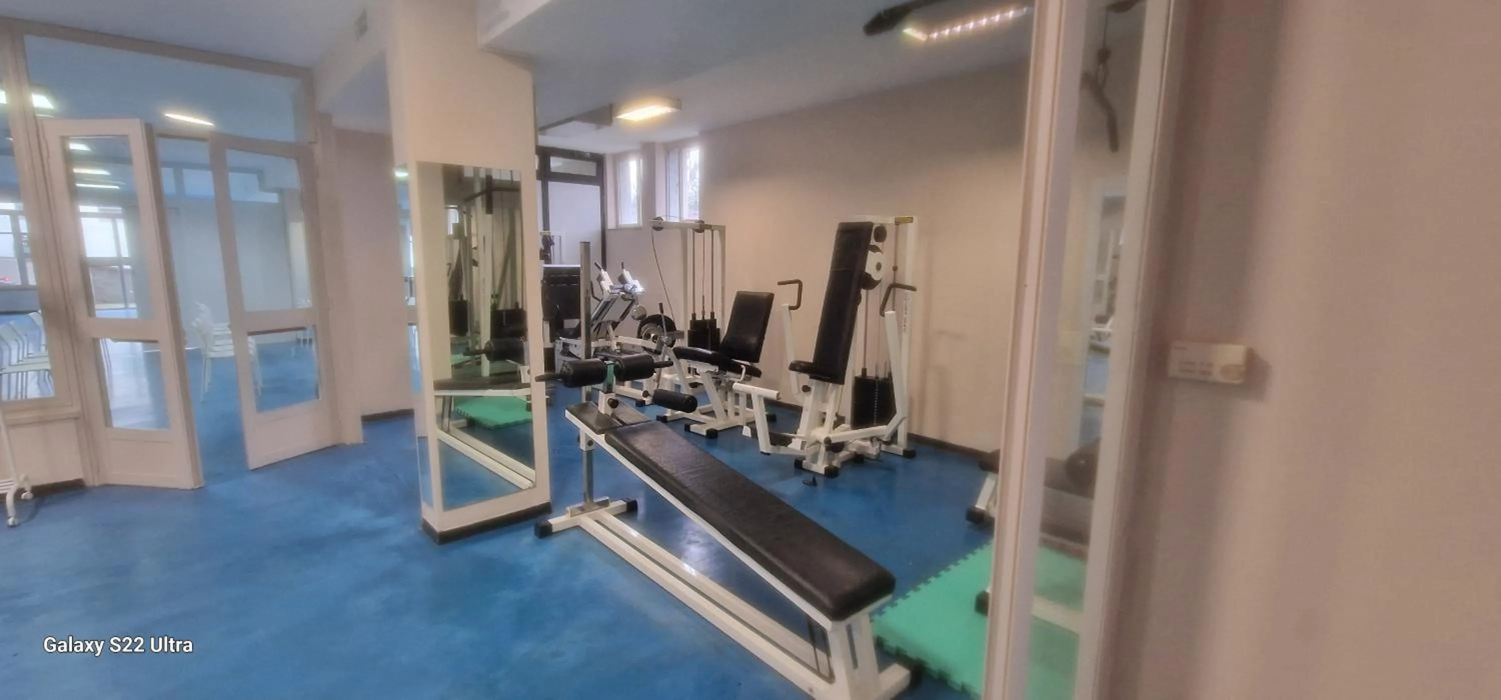 Fitness centre/facilities in Hotel Chalet del Lago