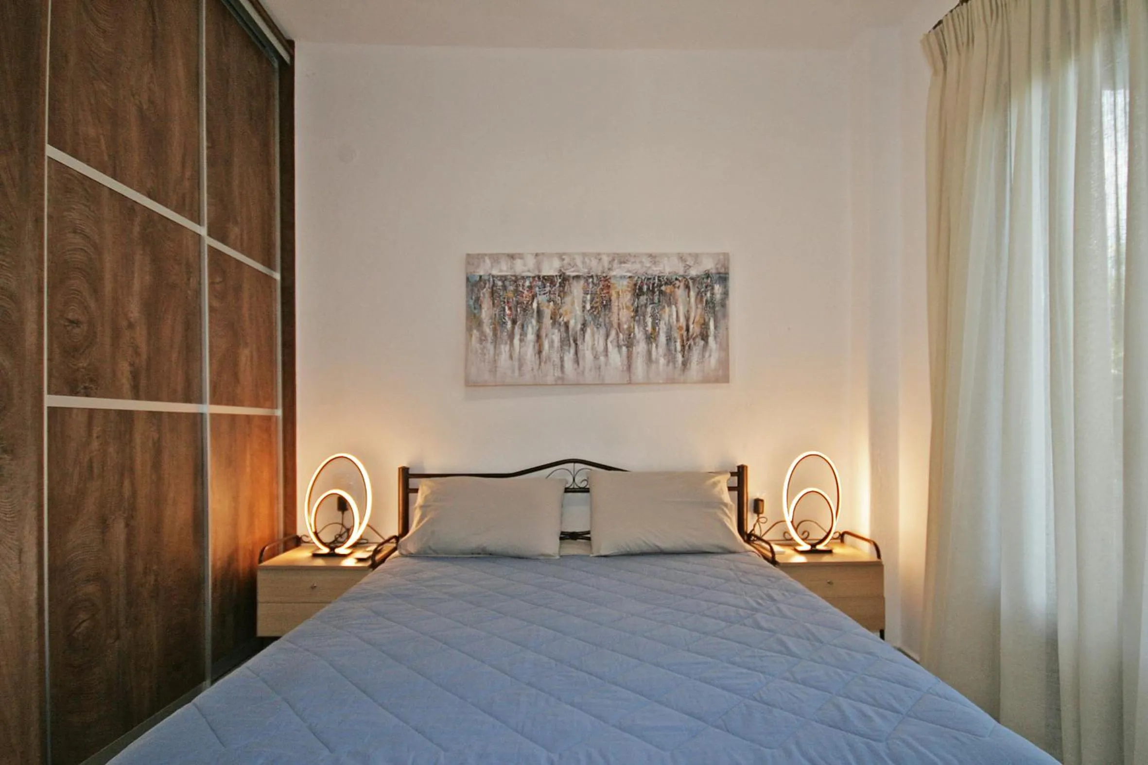 Bedroom, Bed in Villa Angela