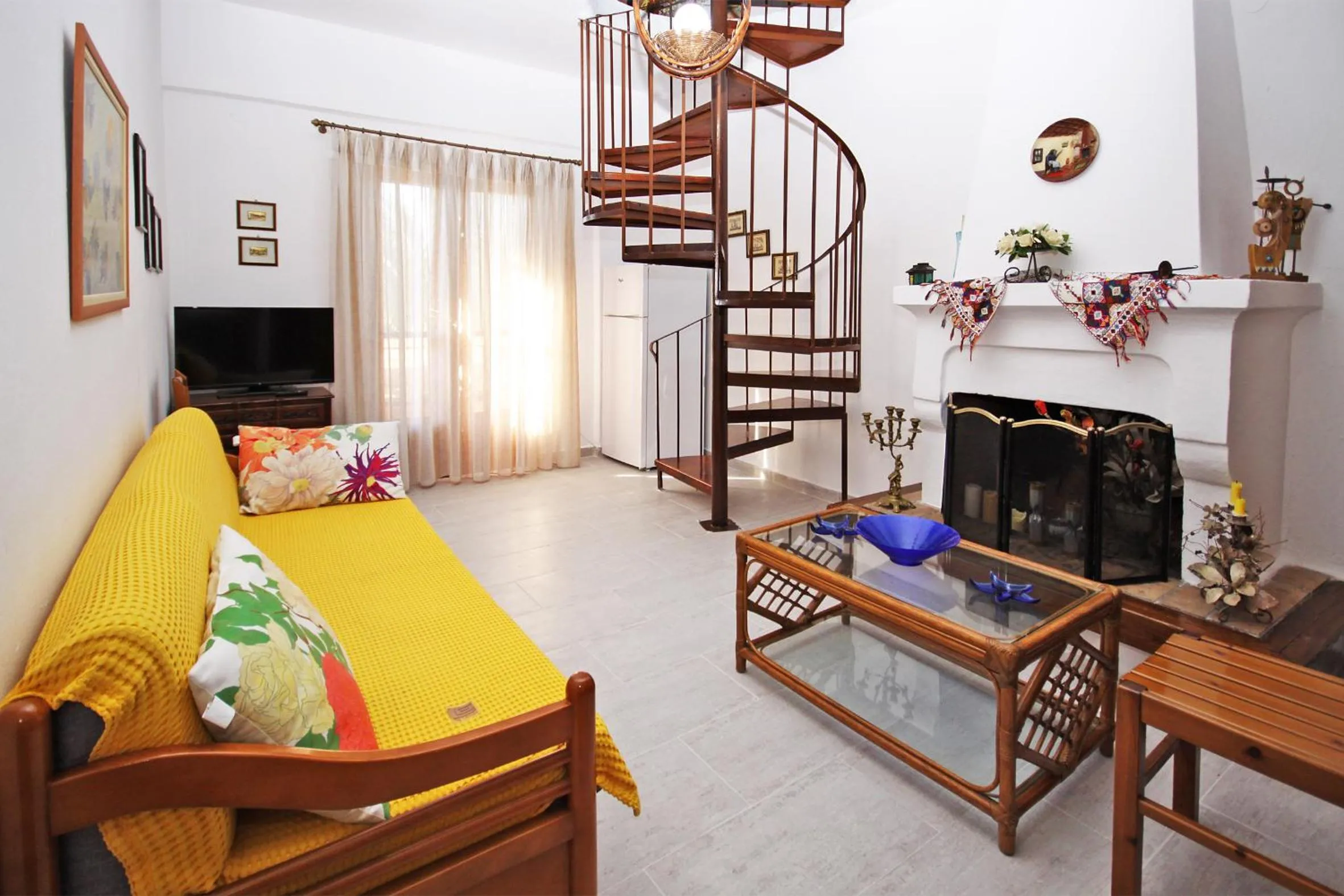 Living room in Villa Angela