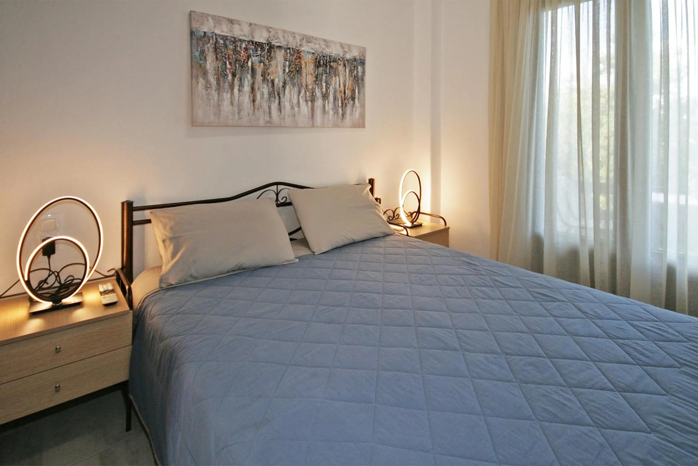 Bedroom, Bed in Villa Angela