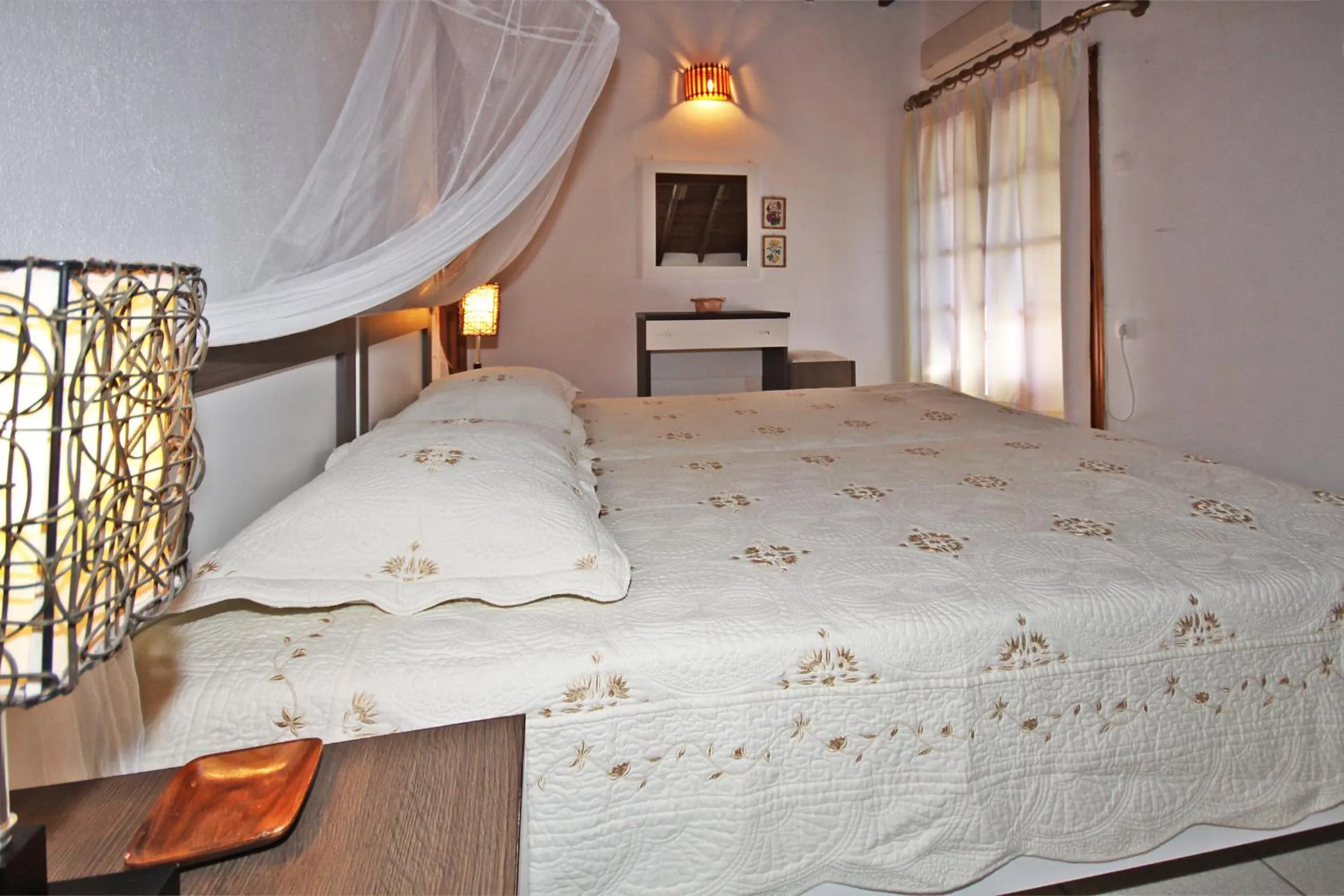 Bedroom, Bed in Villa Angela