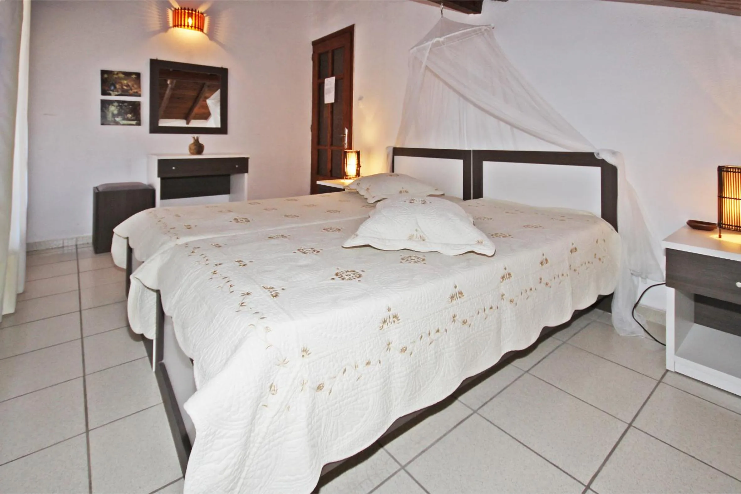 Bedroom, Bed in Villa Angela