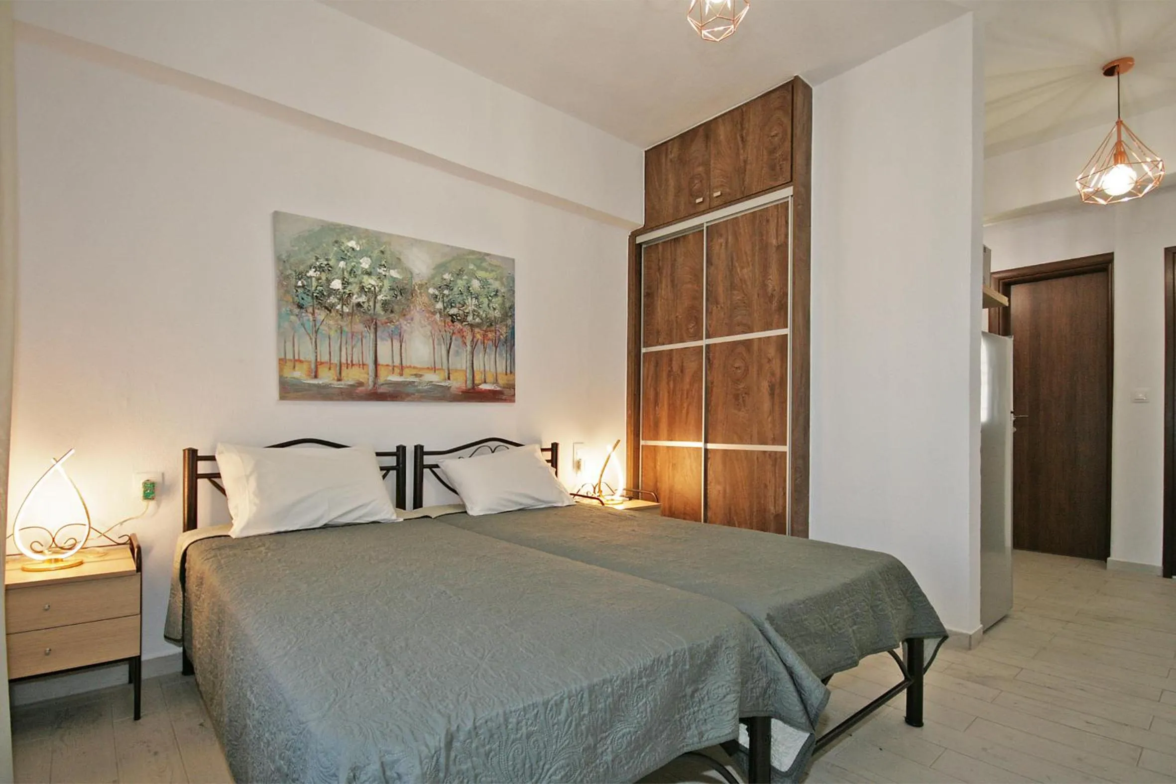 Bedroom, Bed in Villa Angela