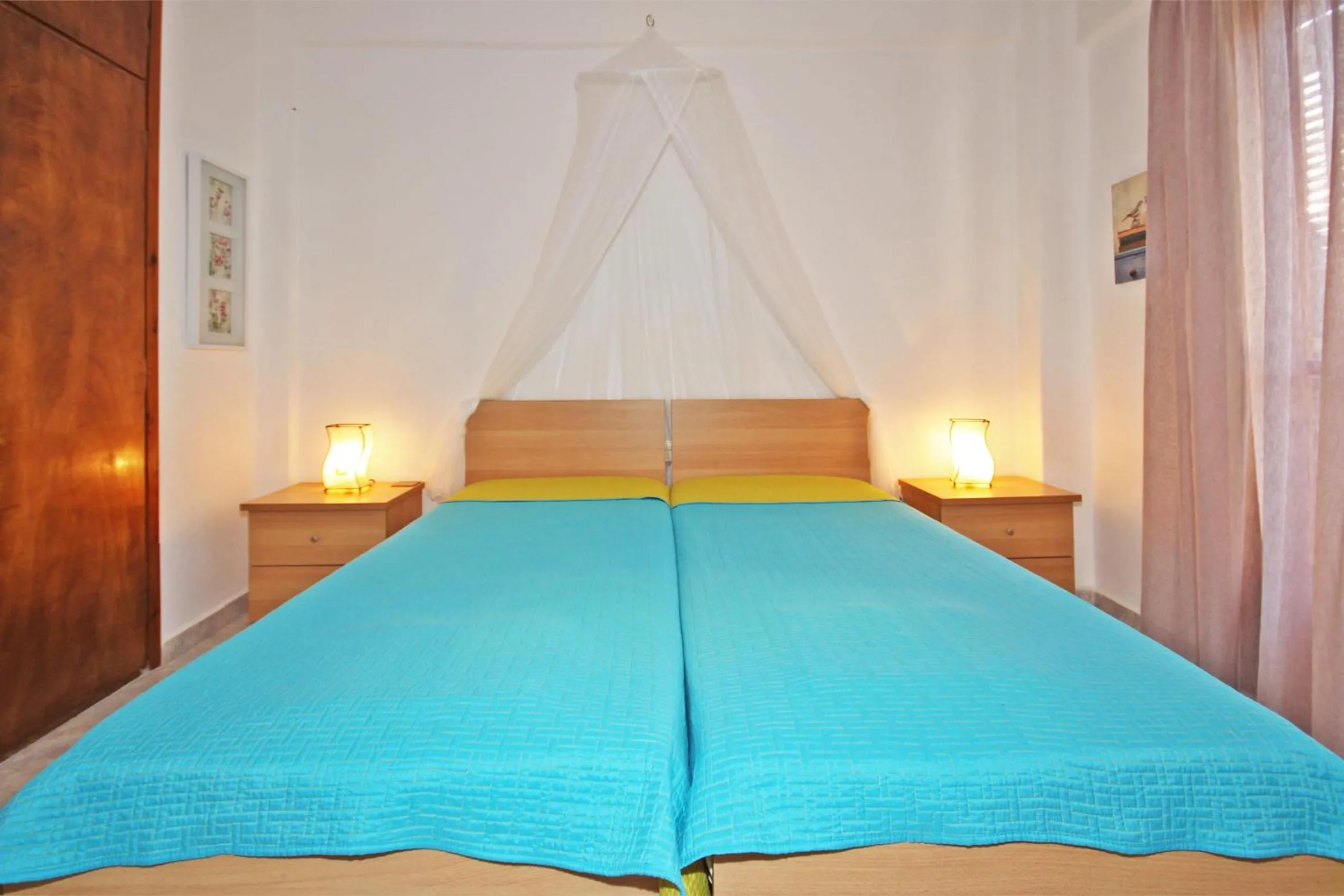 Bed in Villa Angela