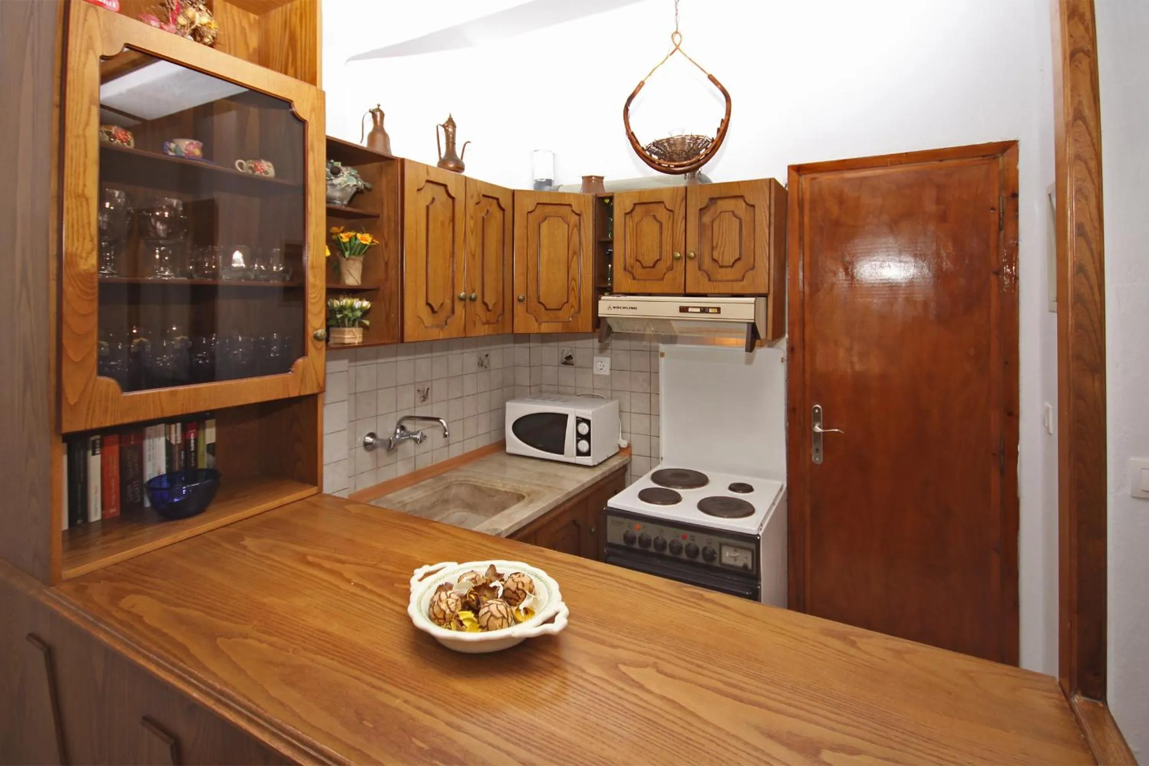 Kitchen or kitchenette in Villa Angela