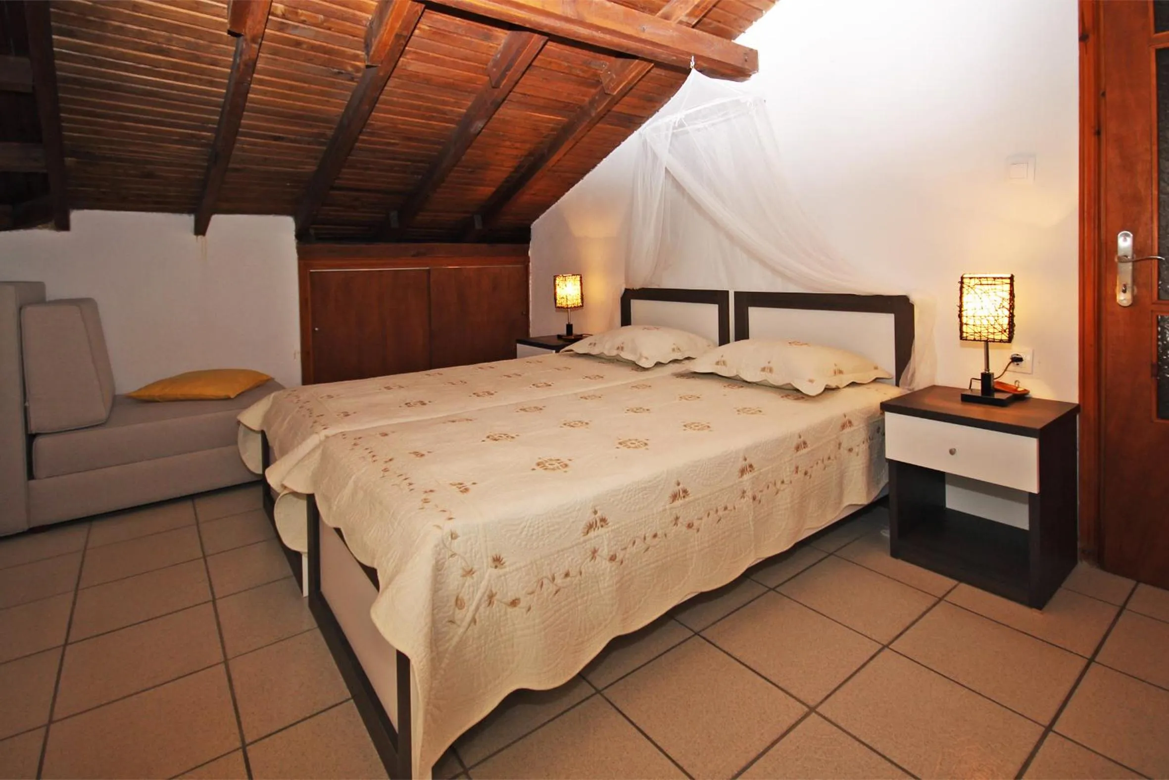 Bedroom, Bed in Villa Angela