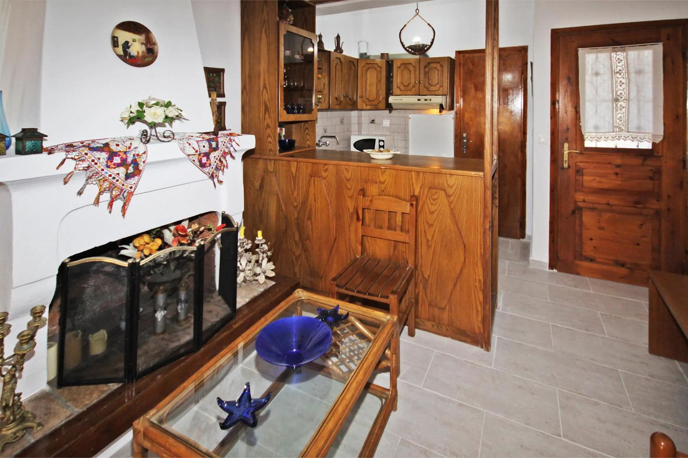 Living room in Villa Angela