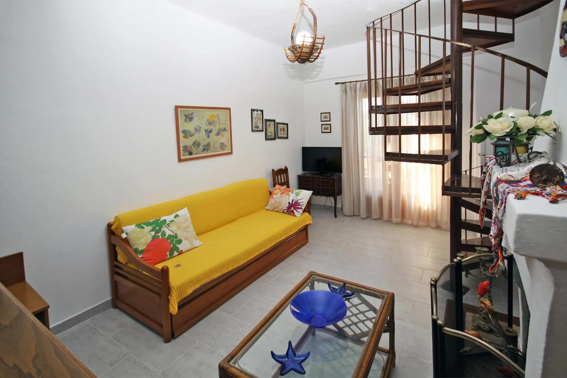 Living room in Villa Angela