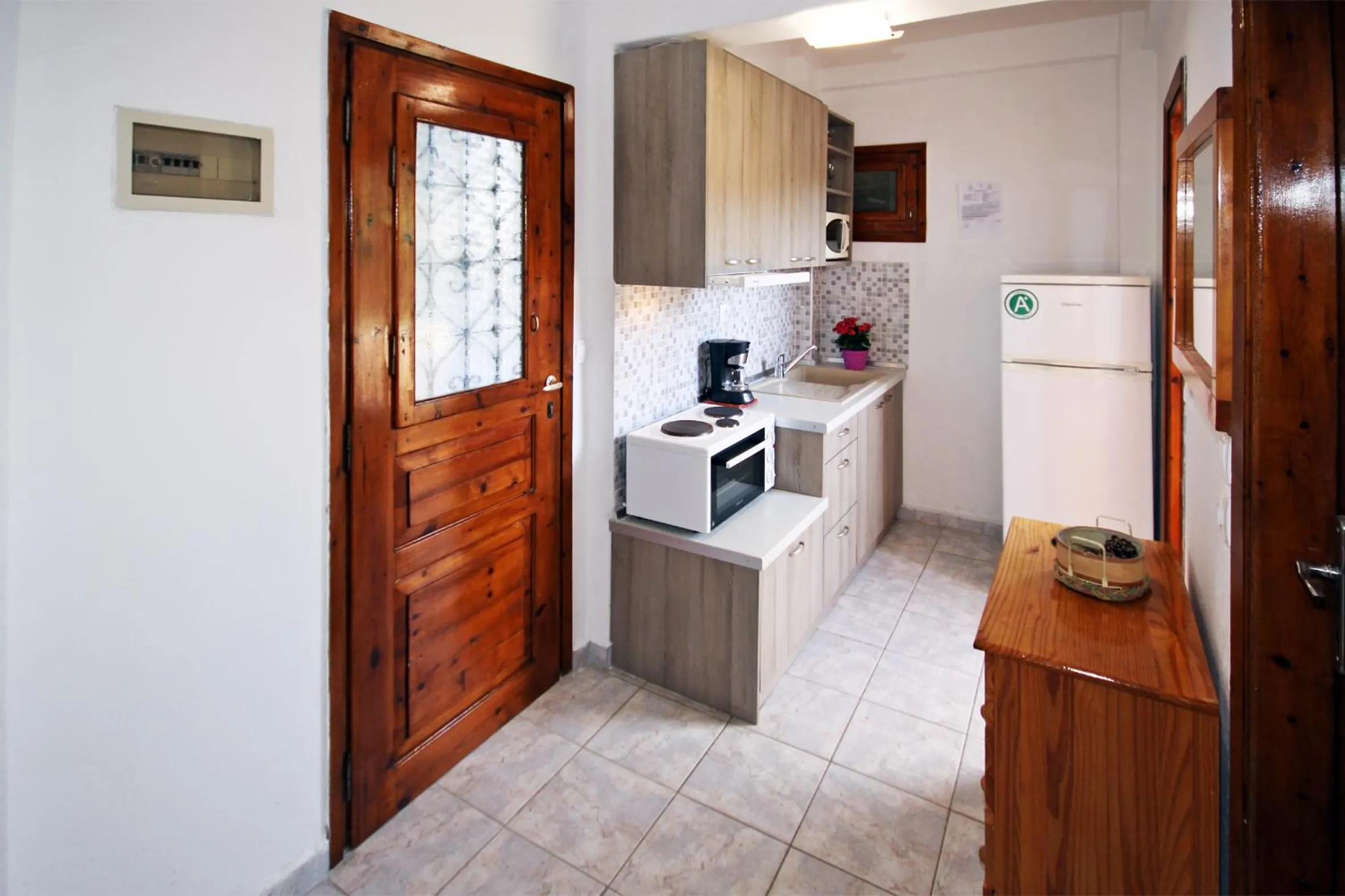 Kitchen or kitchenette in Villa Angela