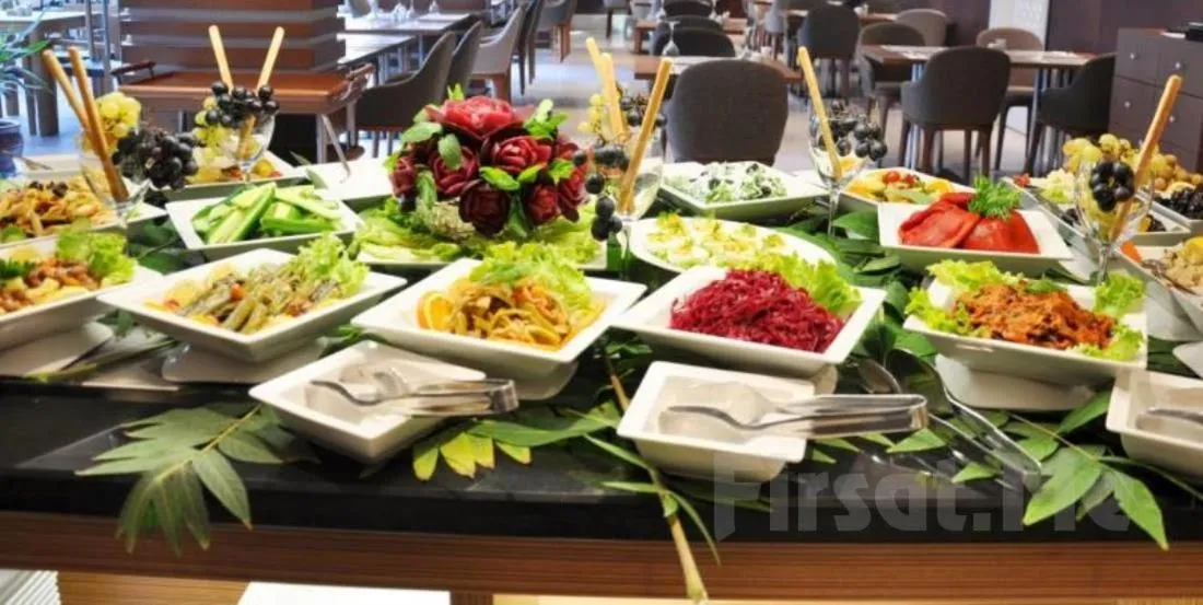 Buffet breakfast in Deryaman Hotel Trabzon