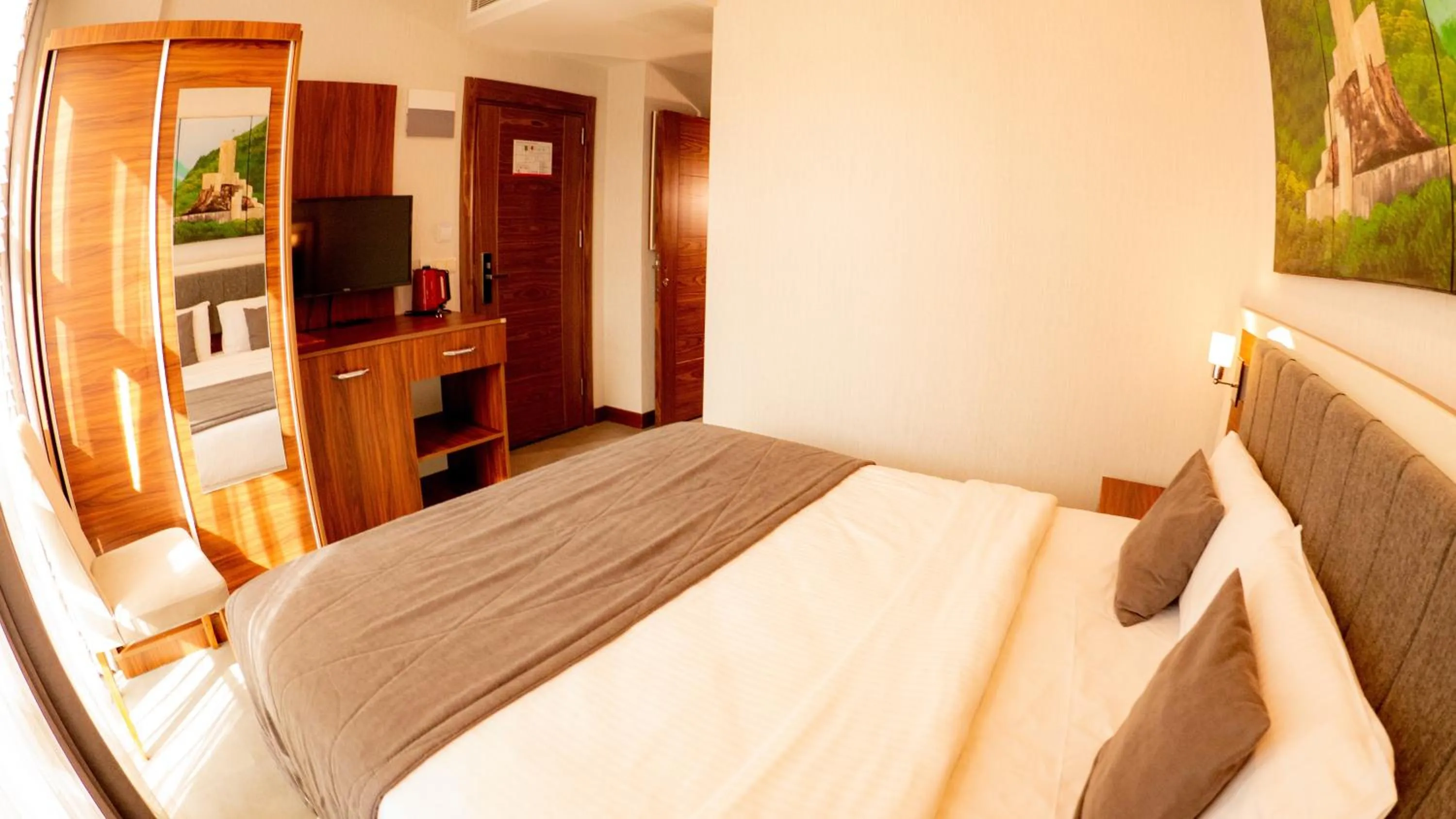 Bed in Deryaman Hotel Trabzon