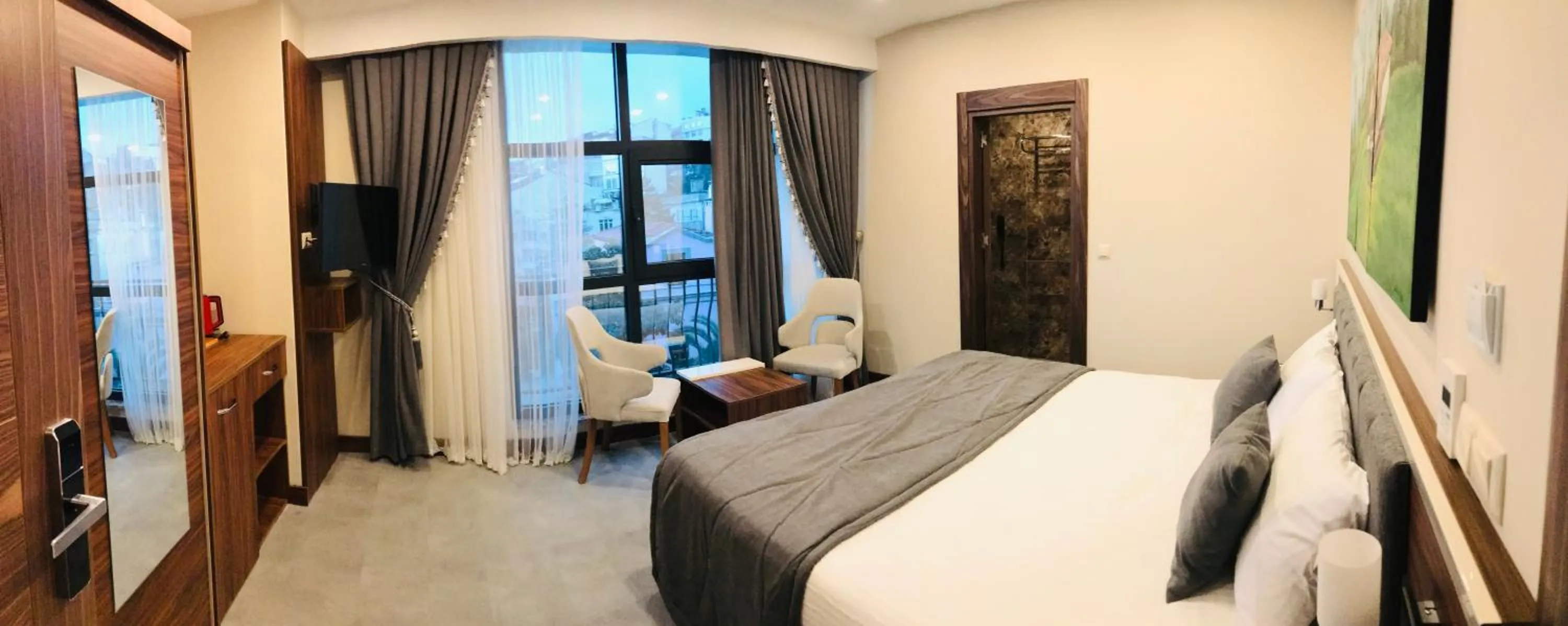 Bed in Deryaman Hotel Trabzon