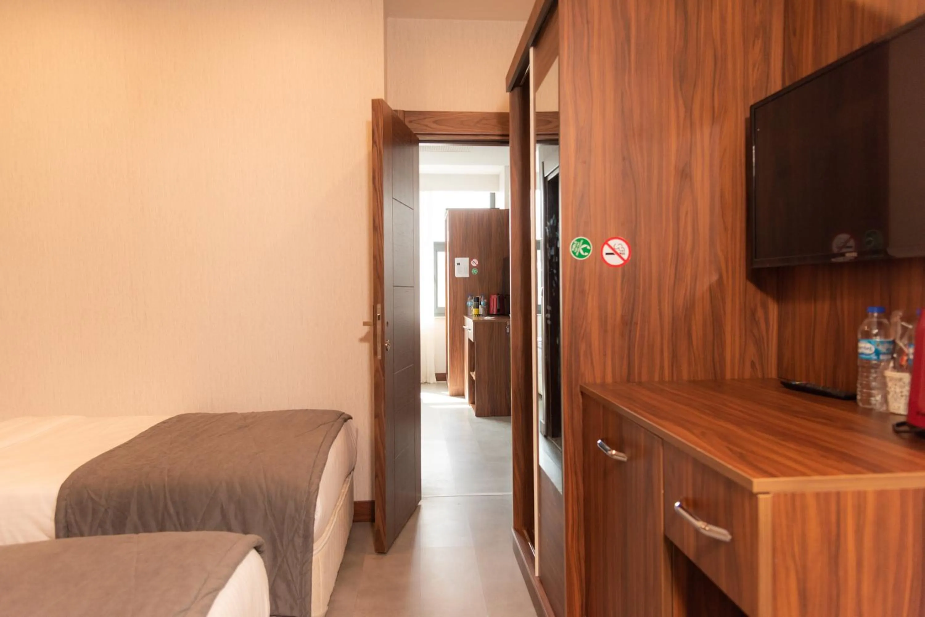 Bed in Deryaman Hotel Trabzon