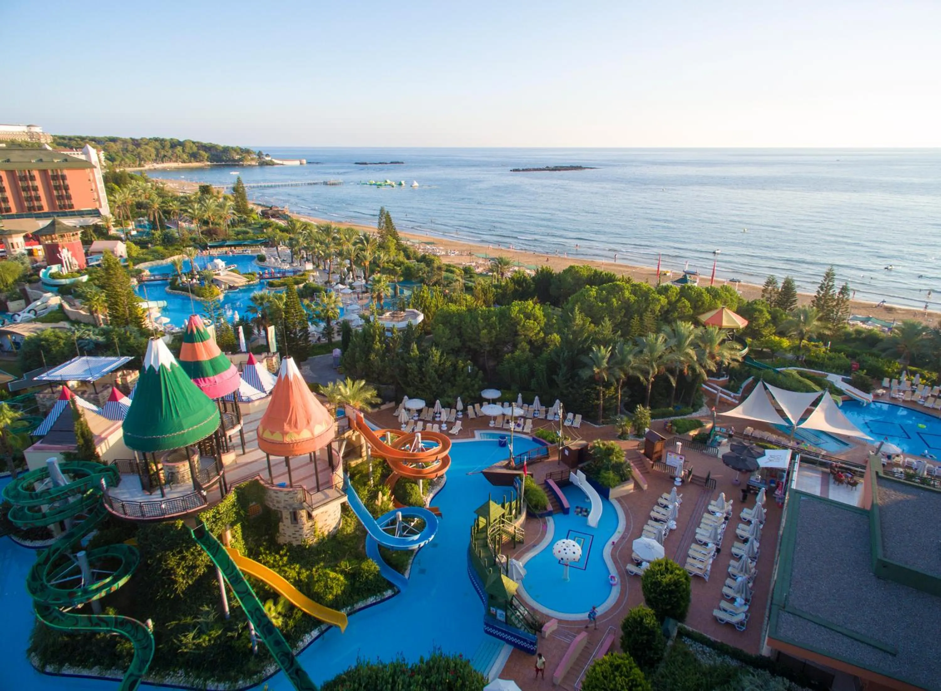 Pool view in AQI Pegasos Royal