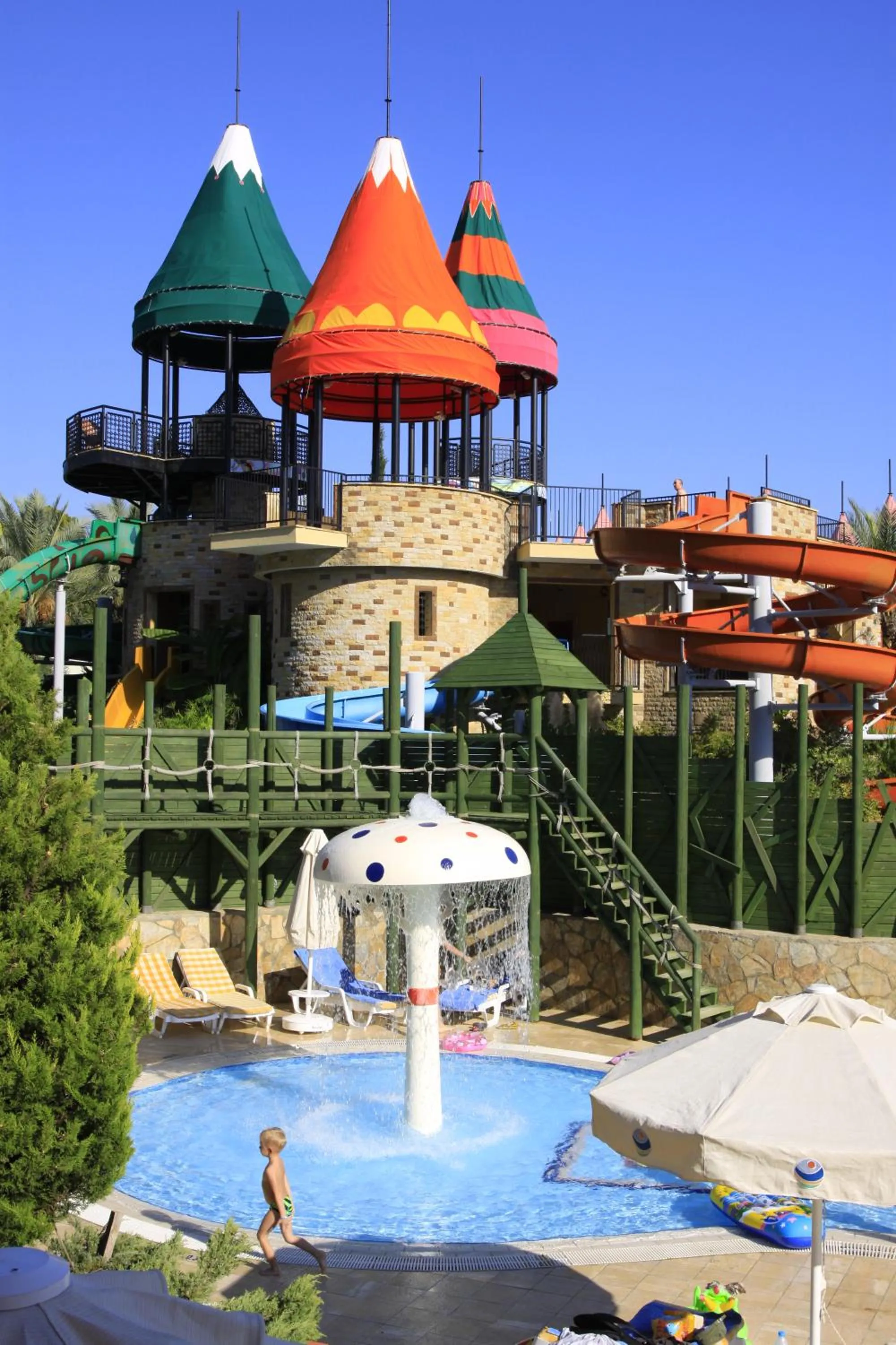 Pool view in AQI Pegasos Royal